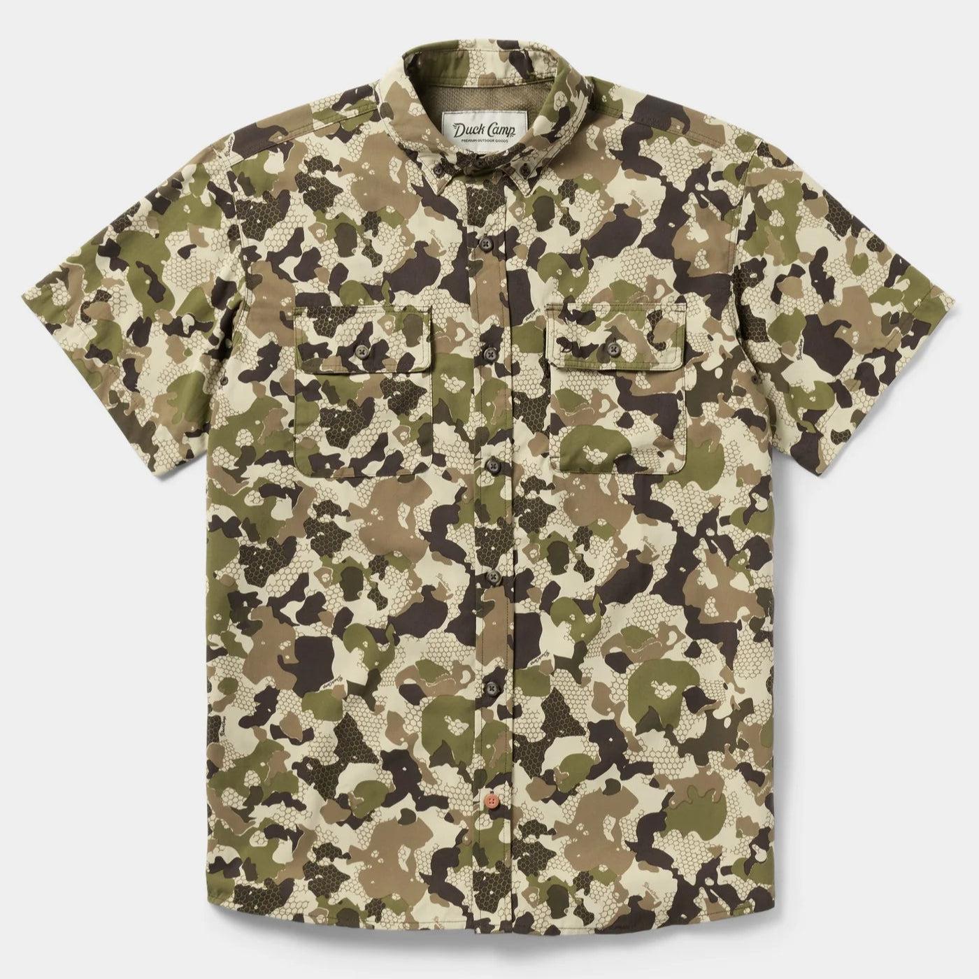 Lightweight Hunting Short Sleeve Shirt | Wetland | Duck Camp