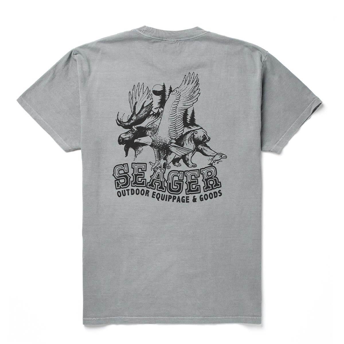 Premium Reserve Tee | Pigment Grey | Seager Co.