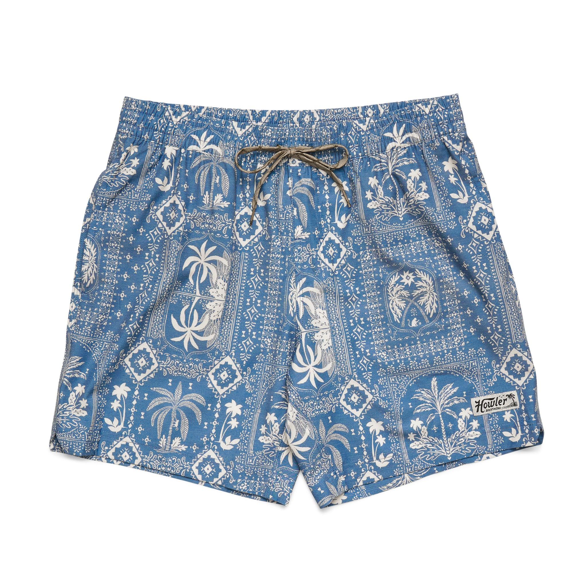 Deep Set Boardshorts | Palmetto Prophecy : Storm Blue | Howler Bros