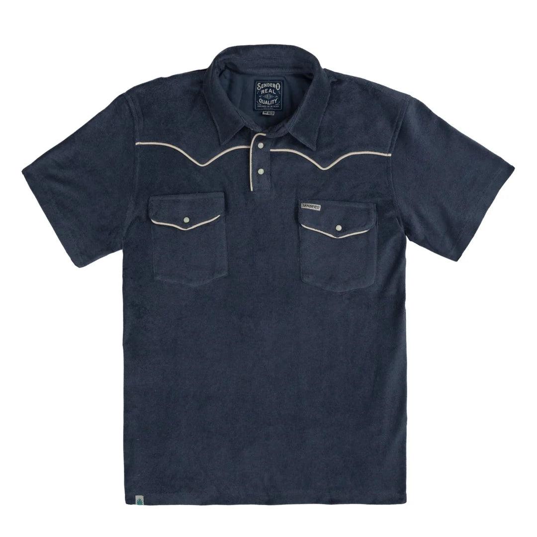 Cantina Terry Polo | Vintage Indigo | Sendero Provisions Co