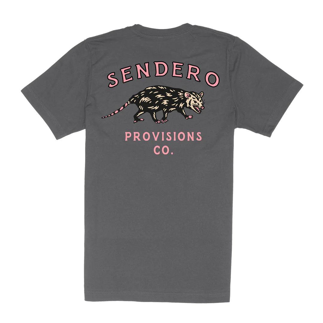 Opossum Tee | Charcoal | Sendero Provisions Co