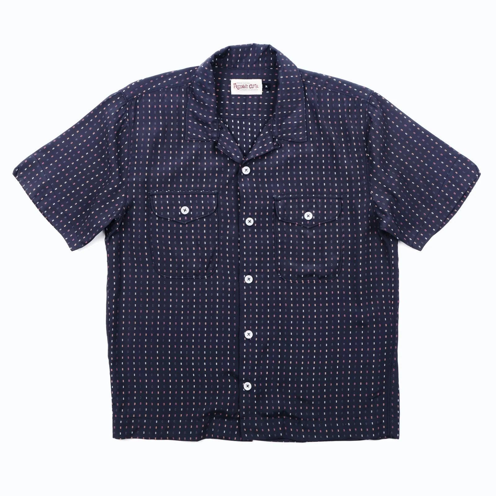 Jove Shirt | Ocho Navy| Freenote Cloth