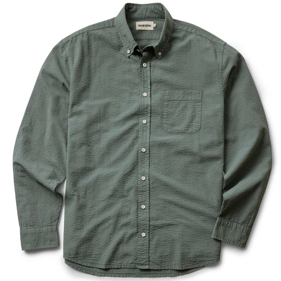 The Jack | Deep Sea Seersucker | Taylor Stitch