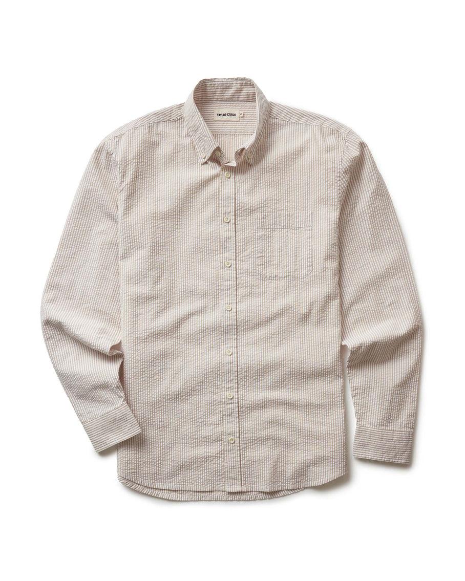 The Jack | Sand Stripe Seersucker | Taylor Stitch