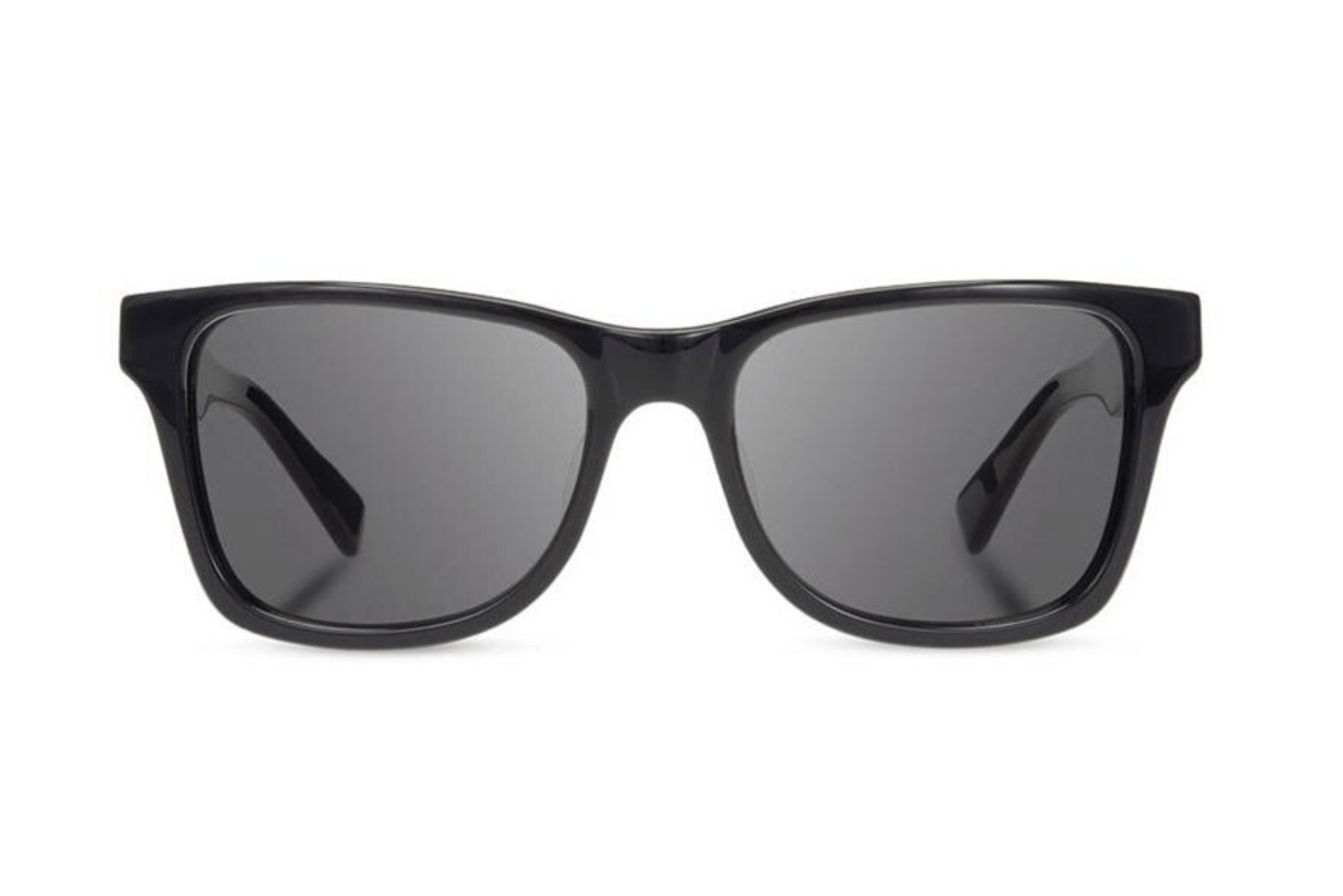 Canby XL Acetate Sunglasses | Black Ebony | Grey Polarized | Shwood