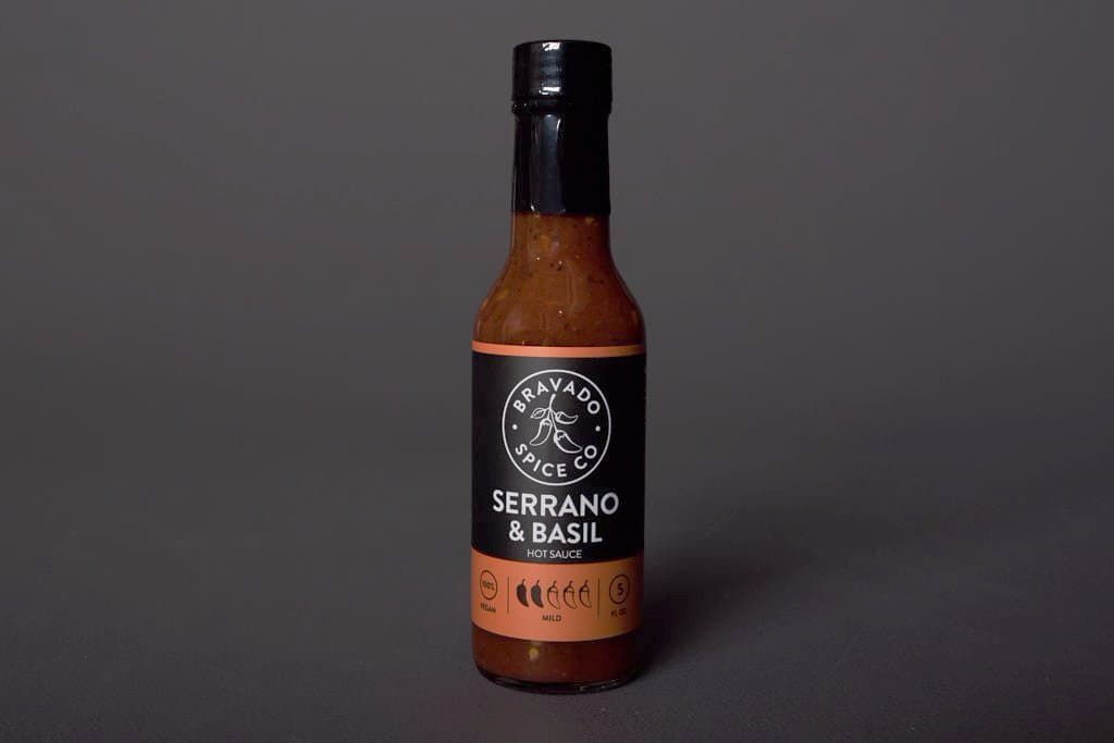 Serrano + Basil Hot Sauce | Bravado Spice Co.