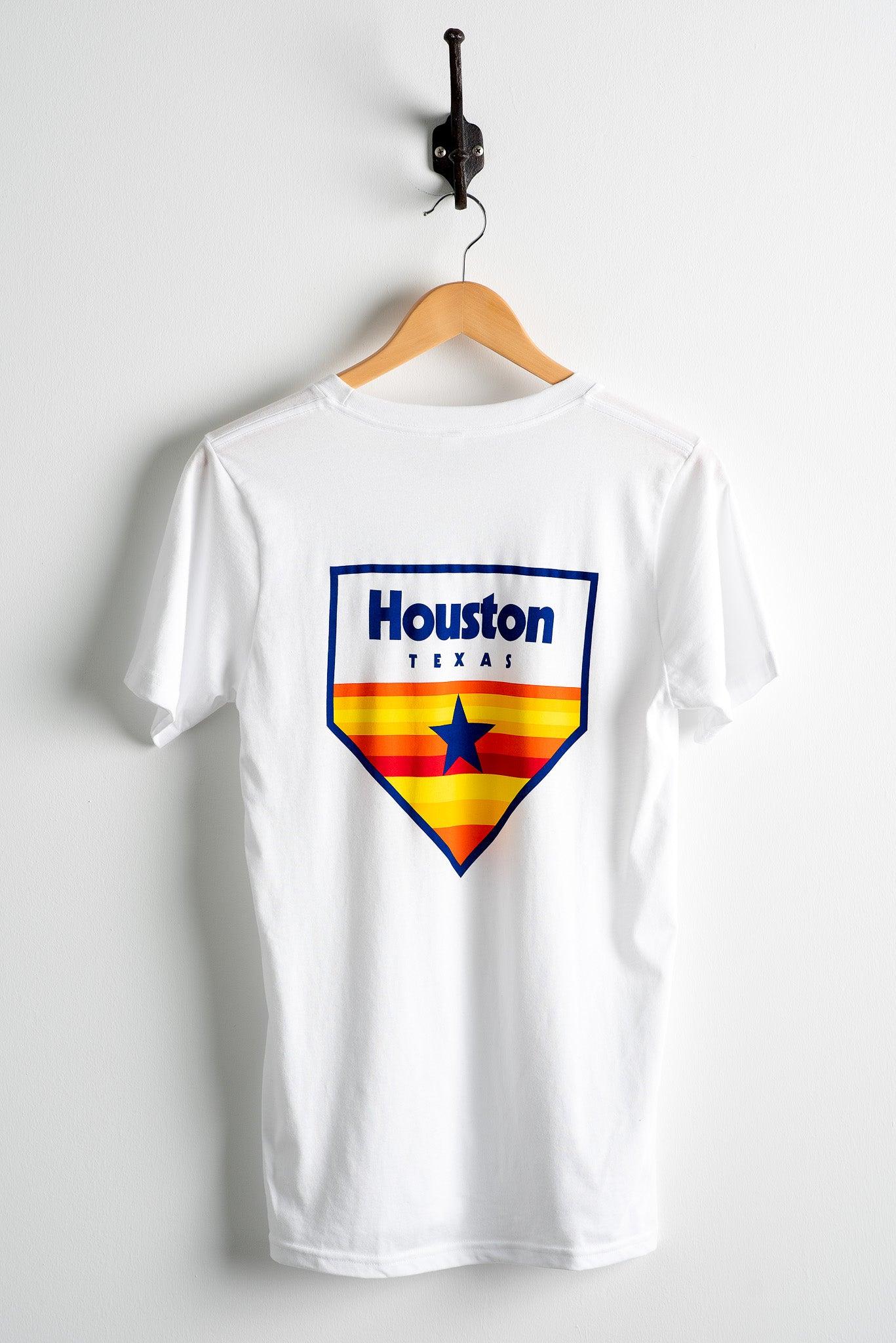 Graphic Tee | Houston Home Plate | White | Manready Mercantile