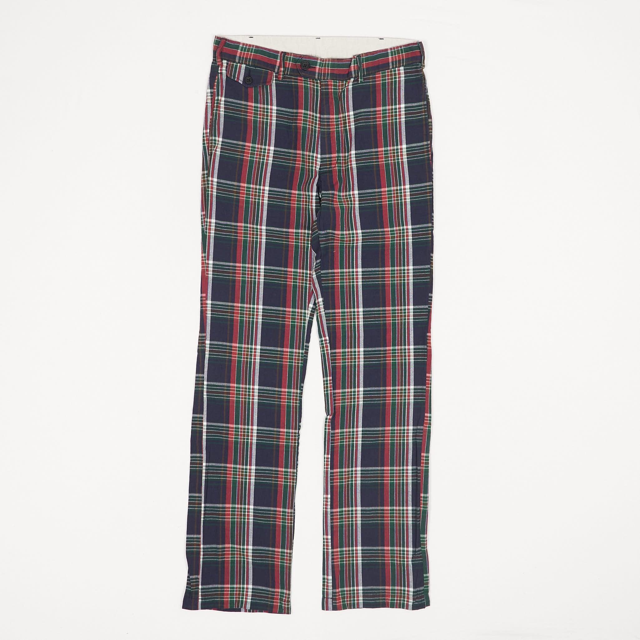 Engineered Garment Madras Plaid Chino pants
