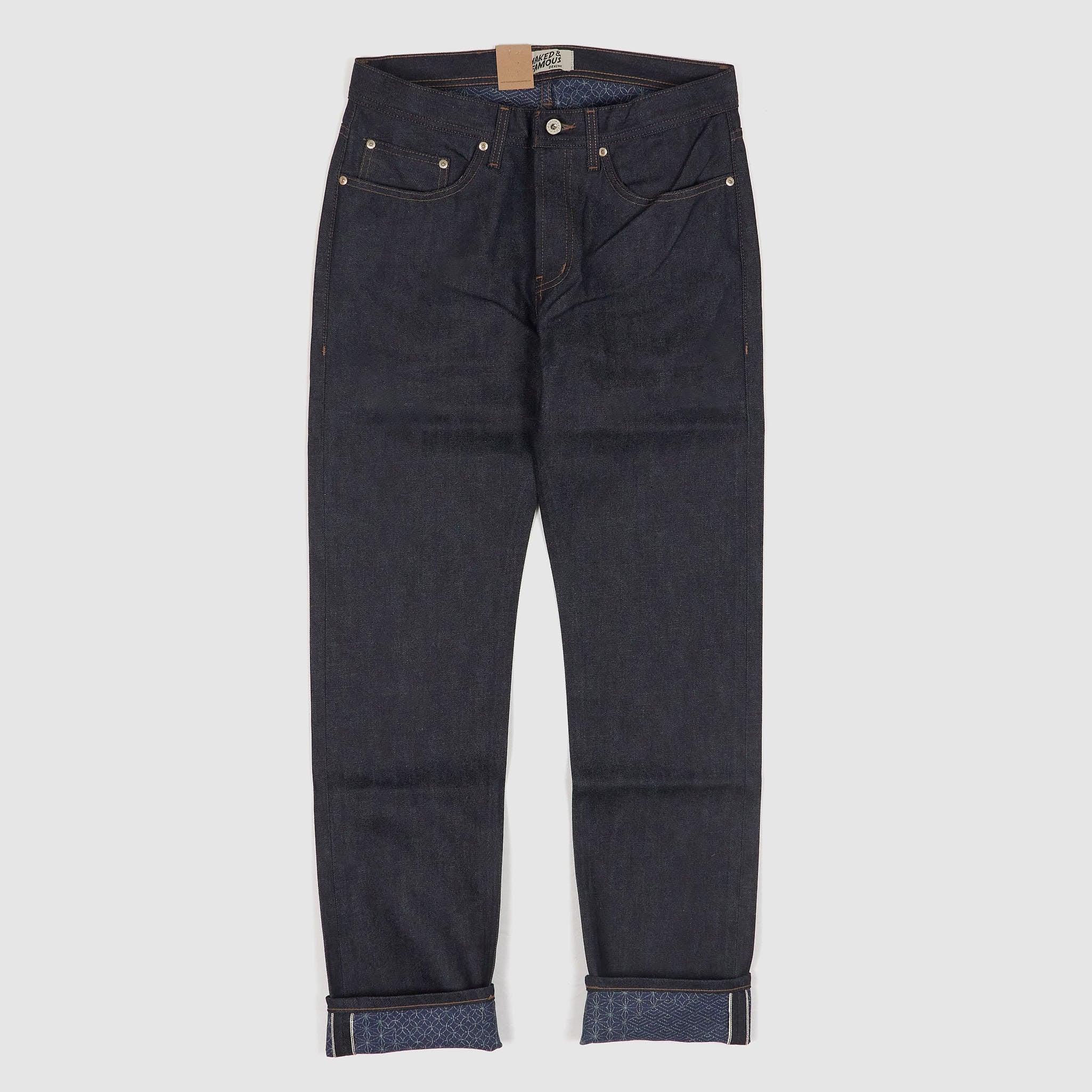 Naked & Famous Weird Guy Kimono Denim Jeans