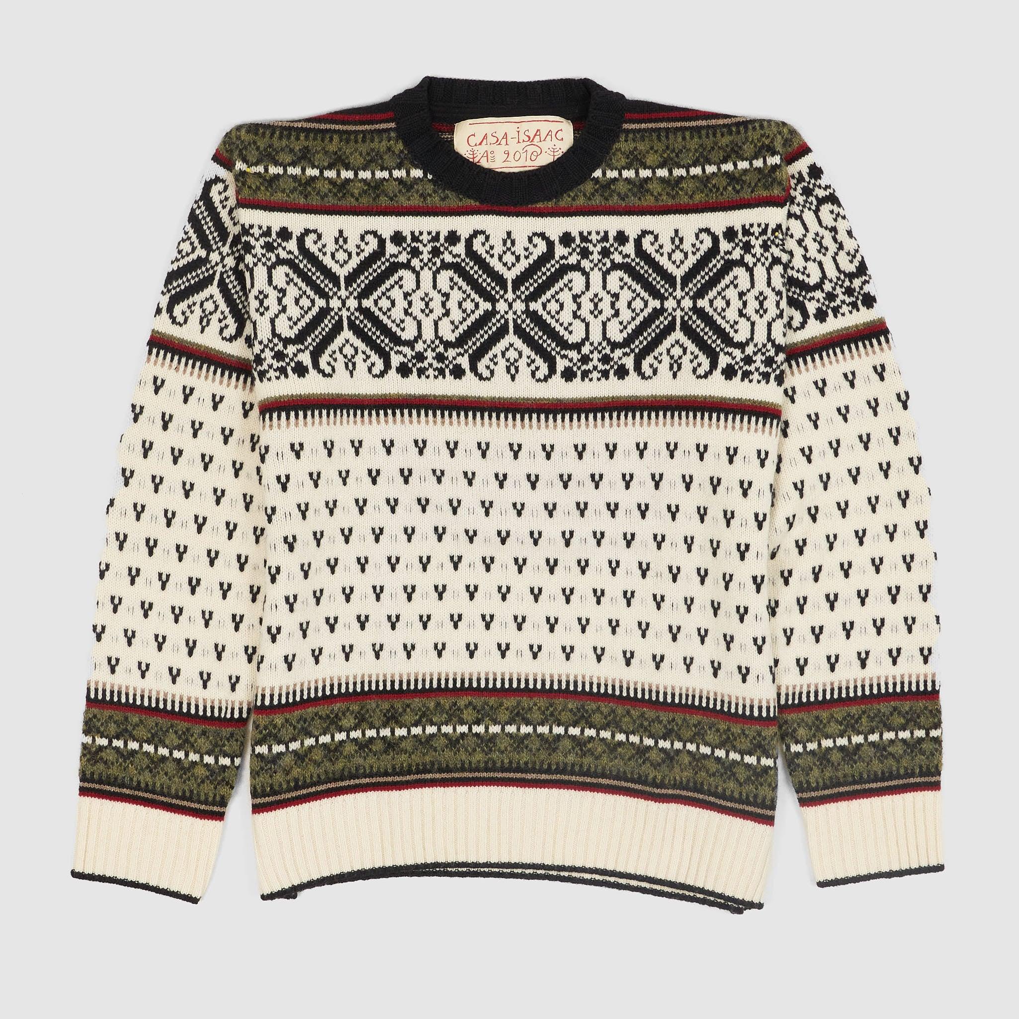 Wool  Crew NeckJumper Northern Pattern