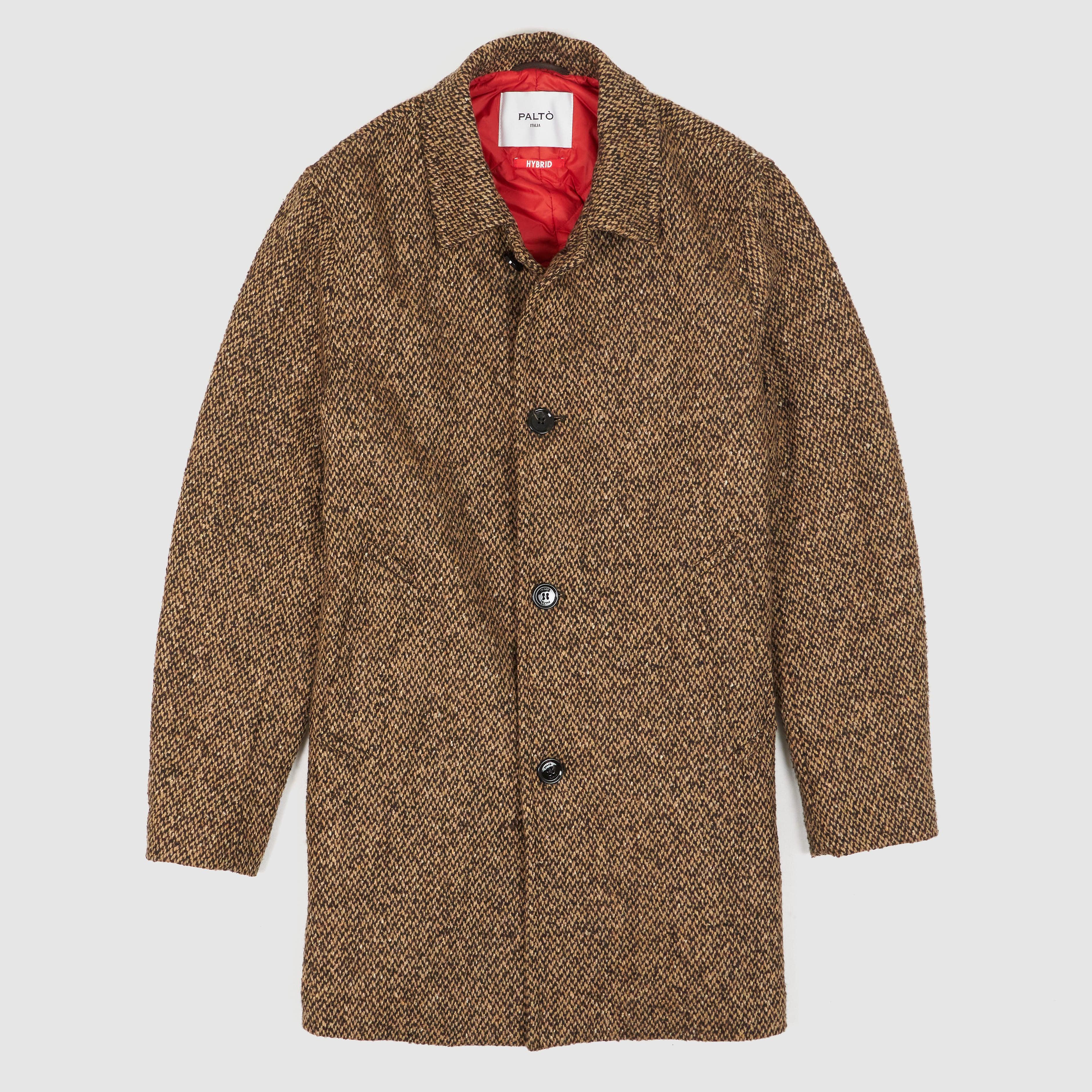 Wool Blend Tweed Coat Thermore® Insulation
