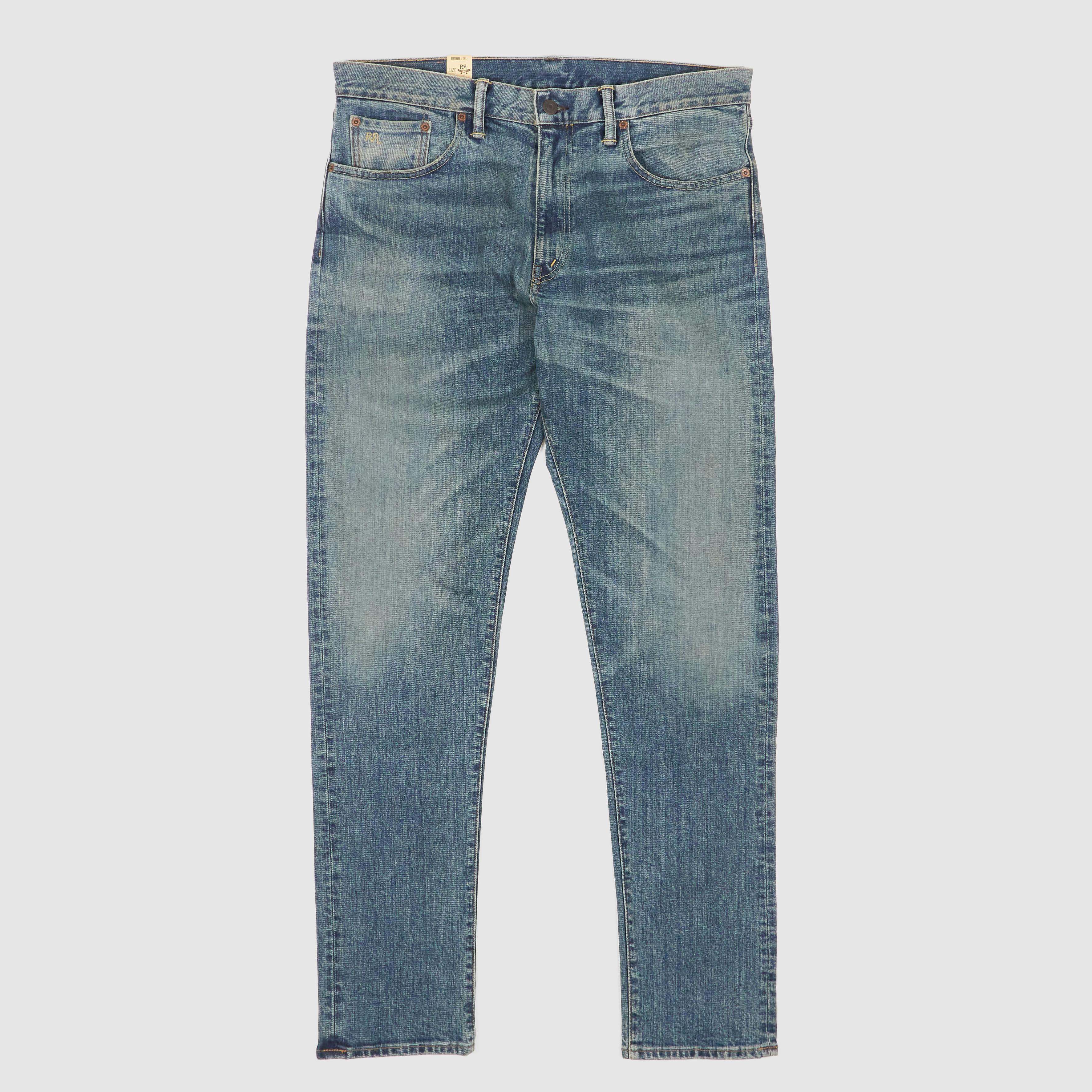Slim Narrow Denim Jeans (Stone Washed)