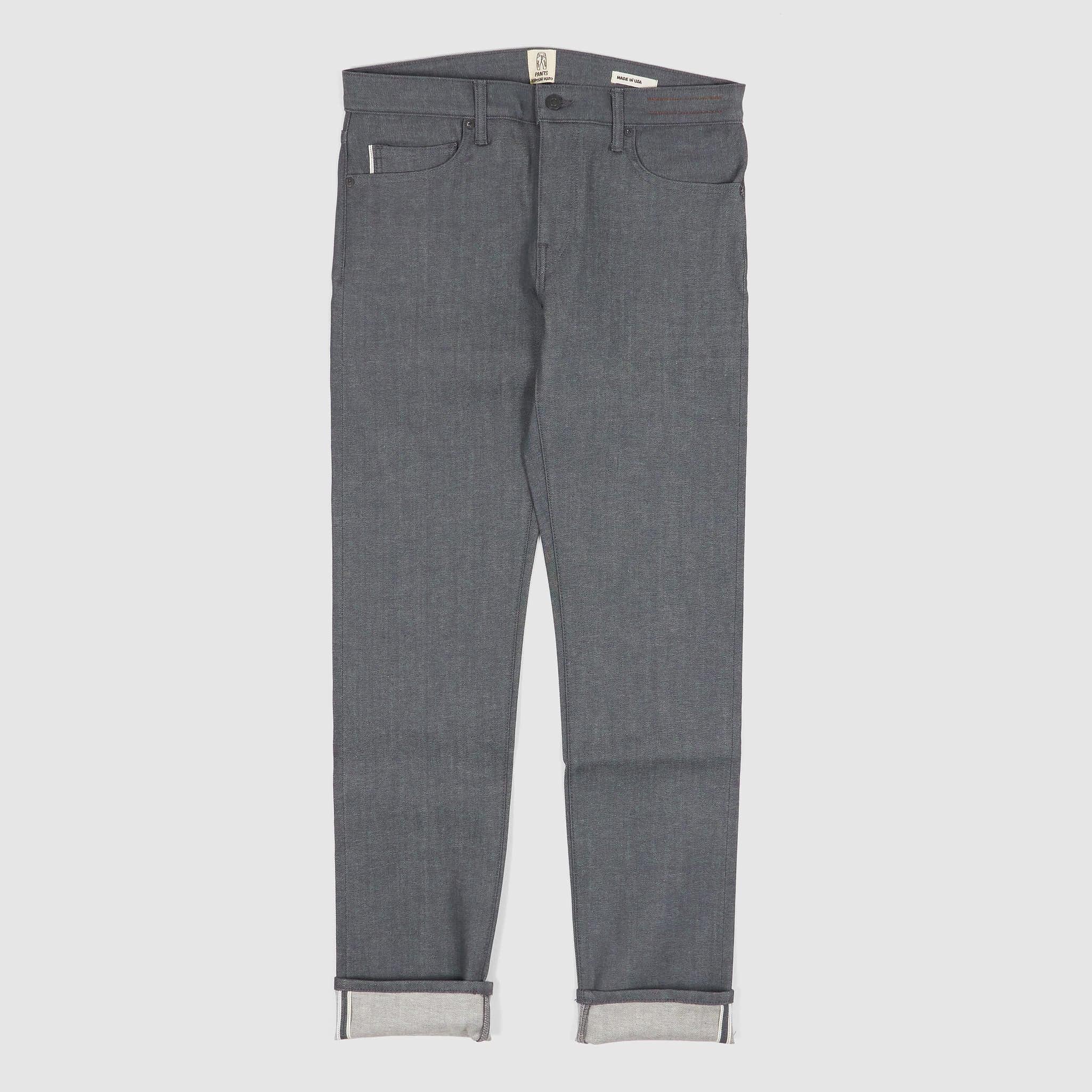 "The Pen" Slim 4-Way 10.5oz Stretch Selvage Jeans