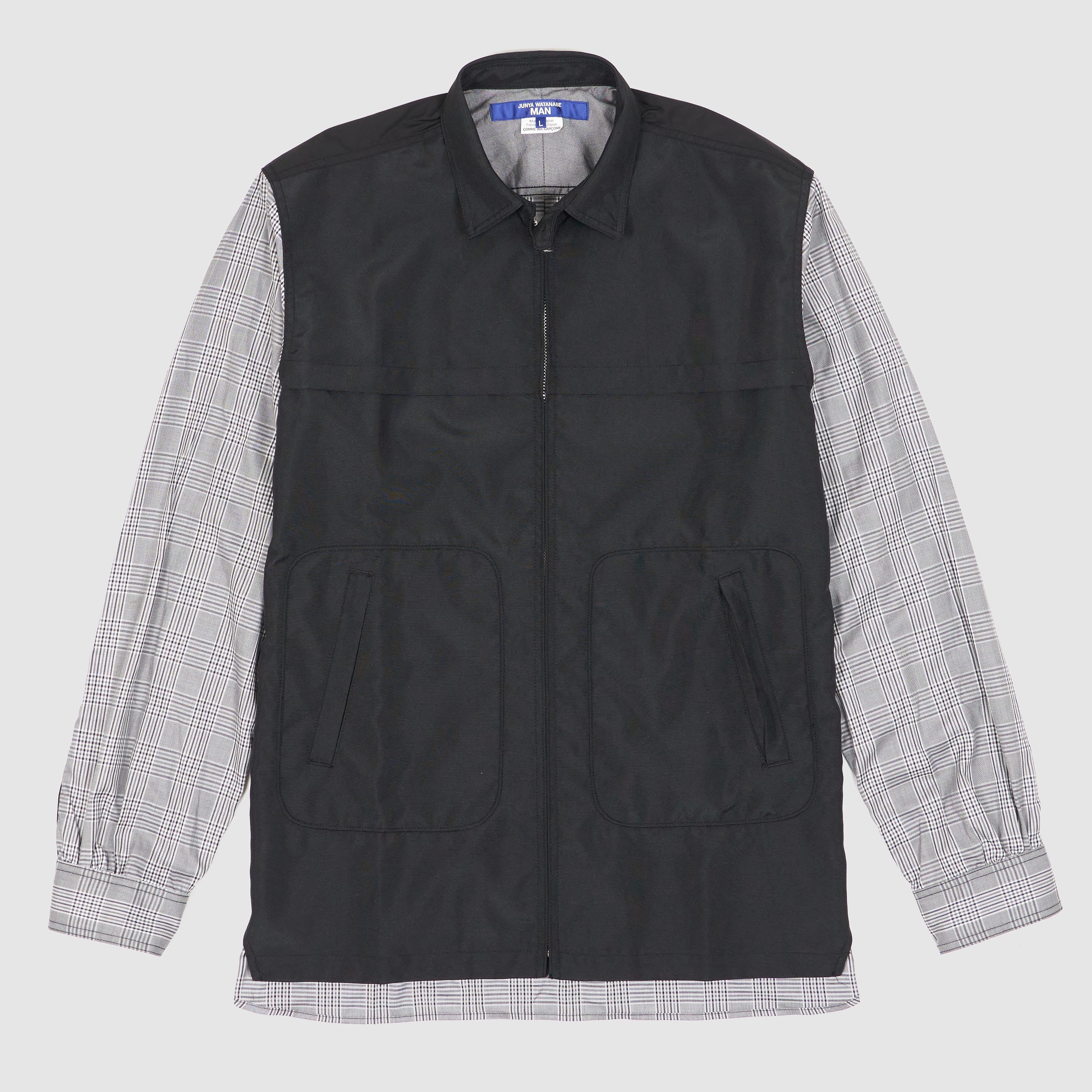 Zip-up Shirt Jacket
