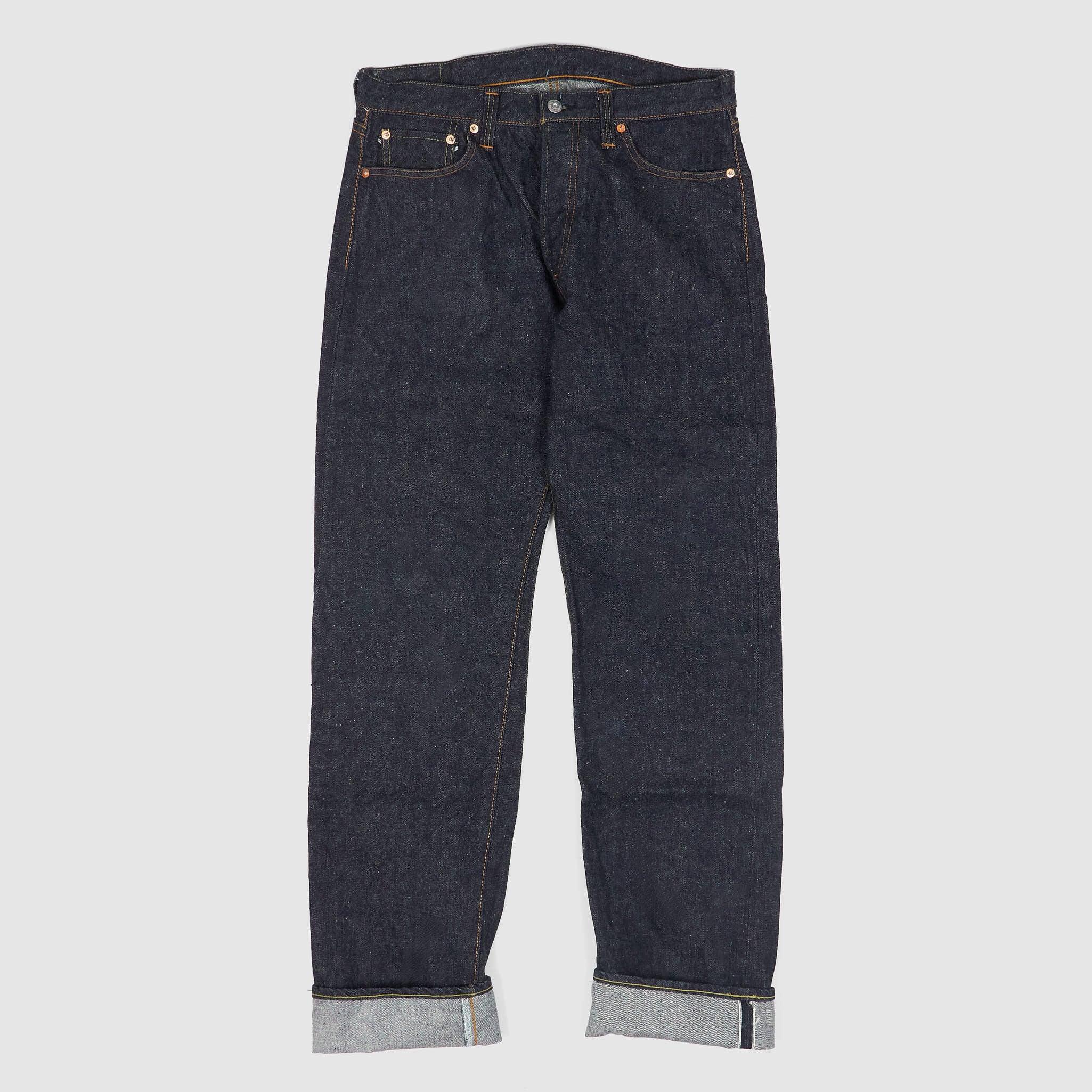 5-Pocket 15oz Otokogi Regular Straight Jeans