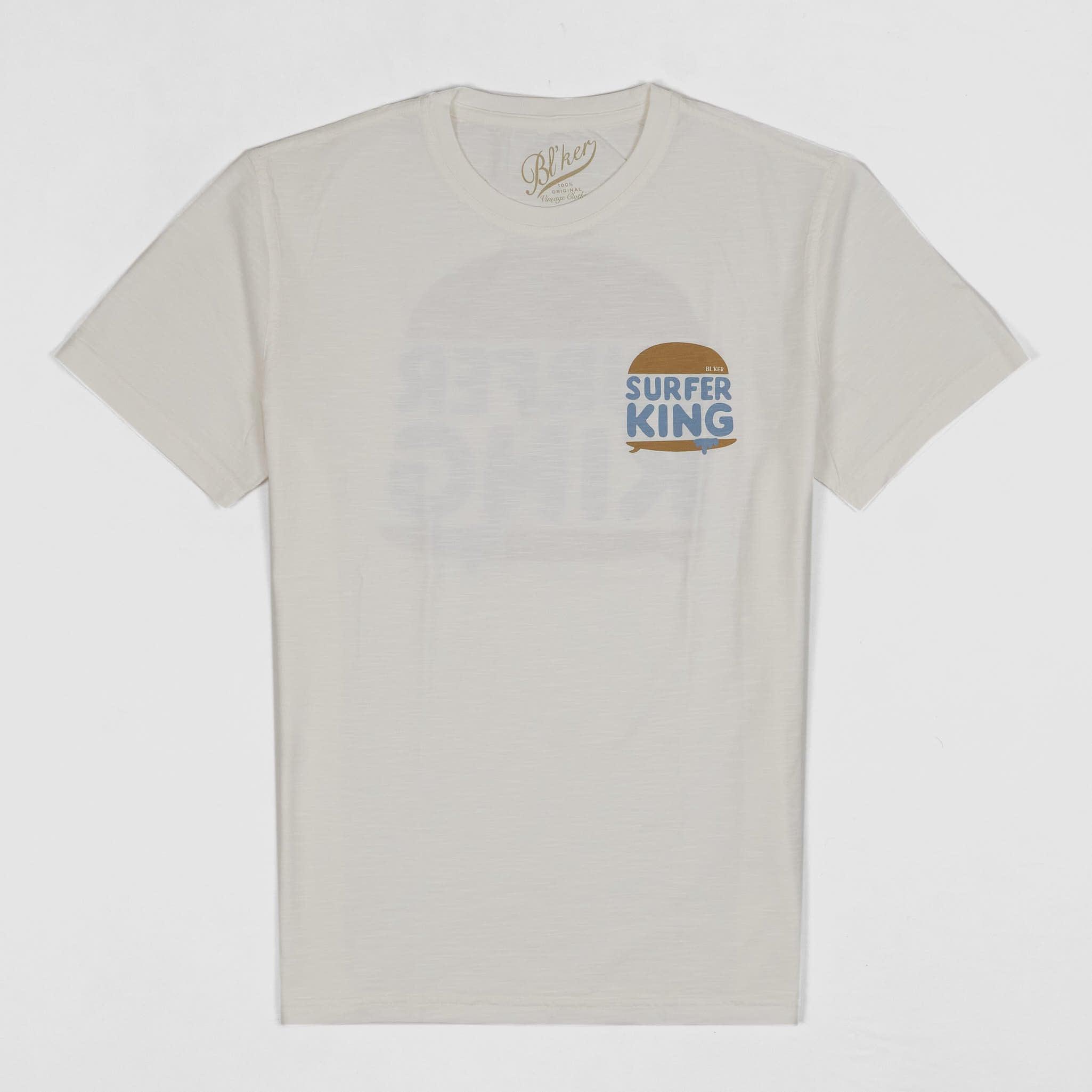 Bl`ker Tee Short Sleeve Surfer King Crew Neck T-Shirt