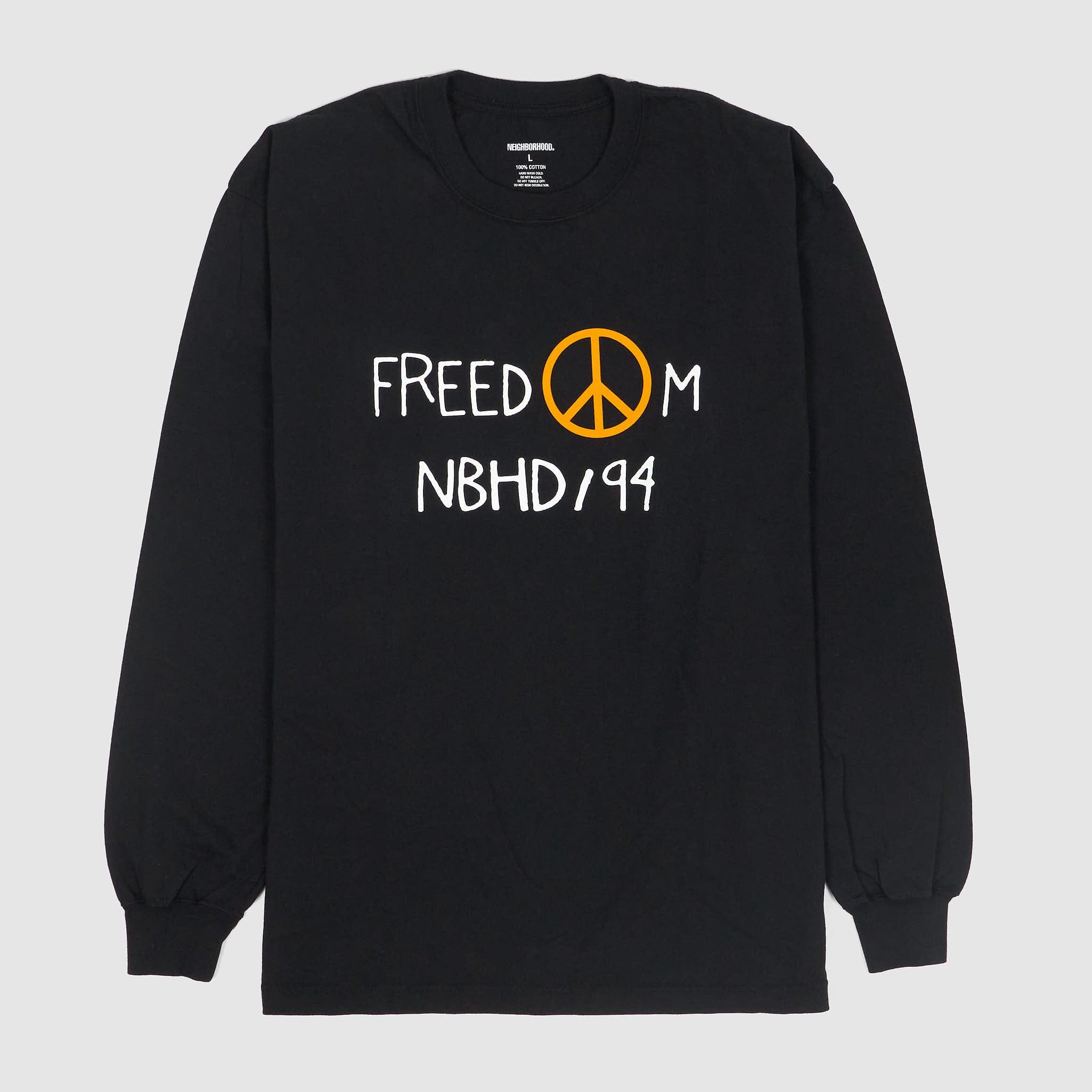 Freedom Long Sleeve Crew- Neck T-Shirt