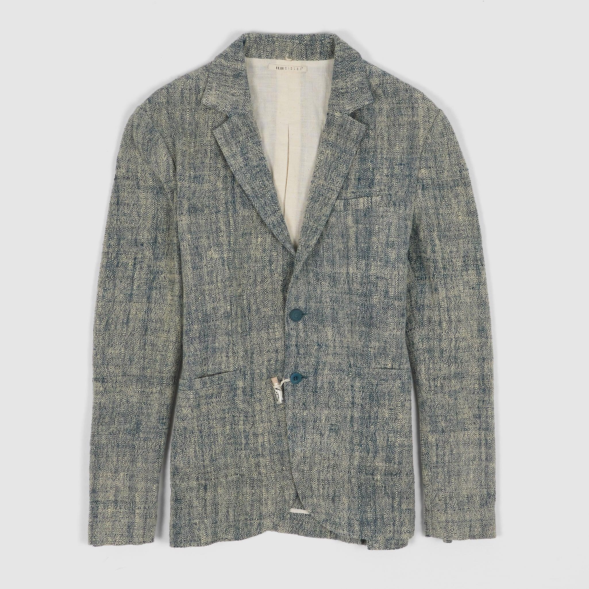 Handwoven Indigo Dyed Blazer