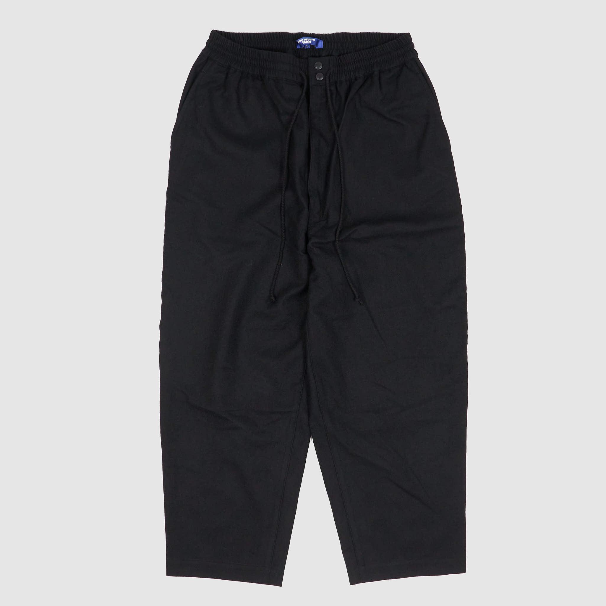 Relaxed Wide Fitted Wool Pants
