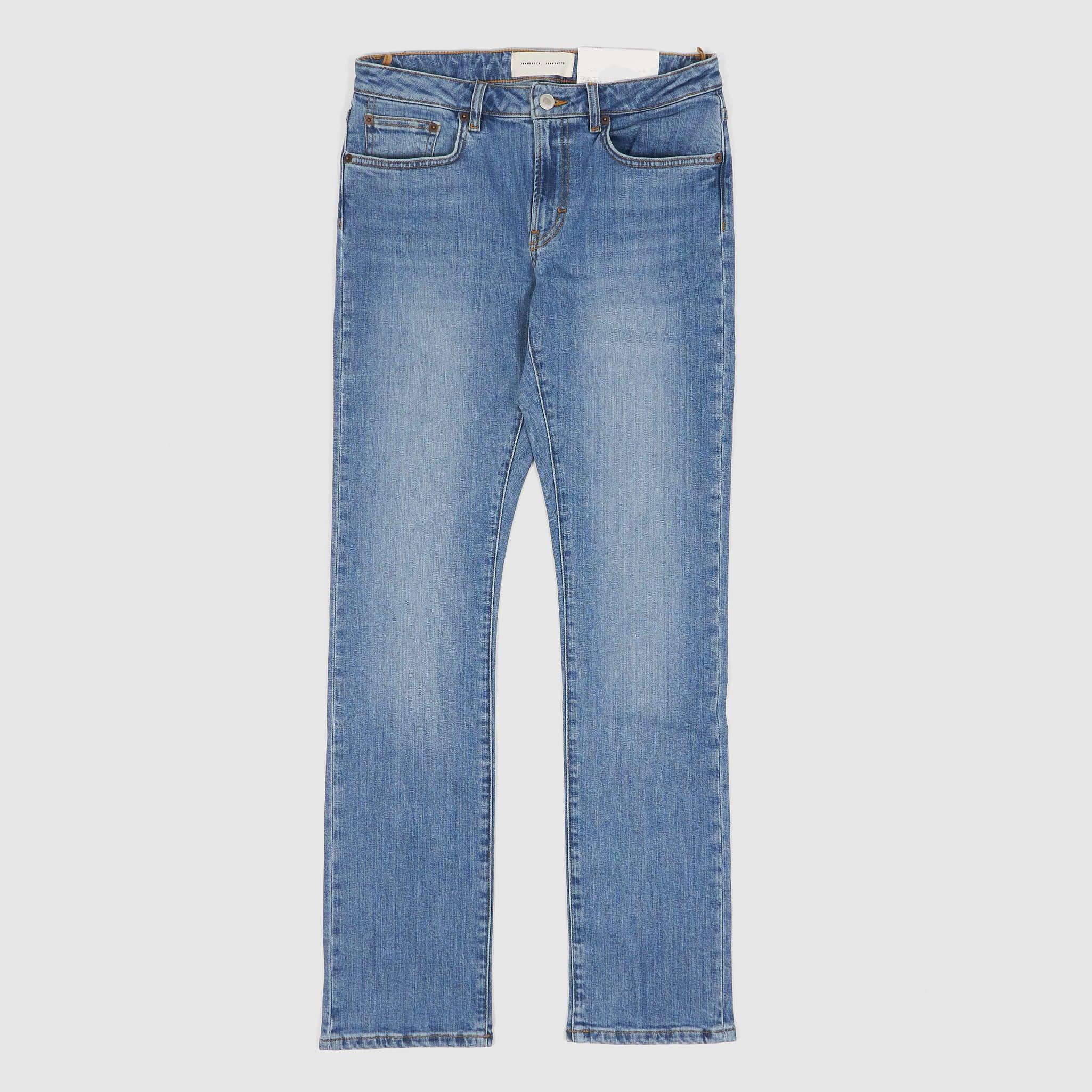Ladies Straight Leg Denim 5 Pocket Jeans