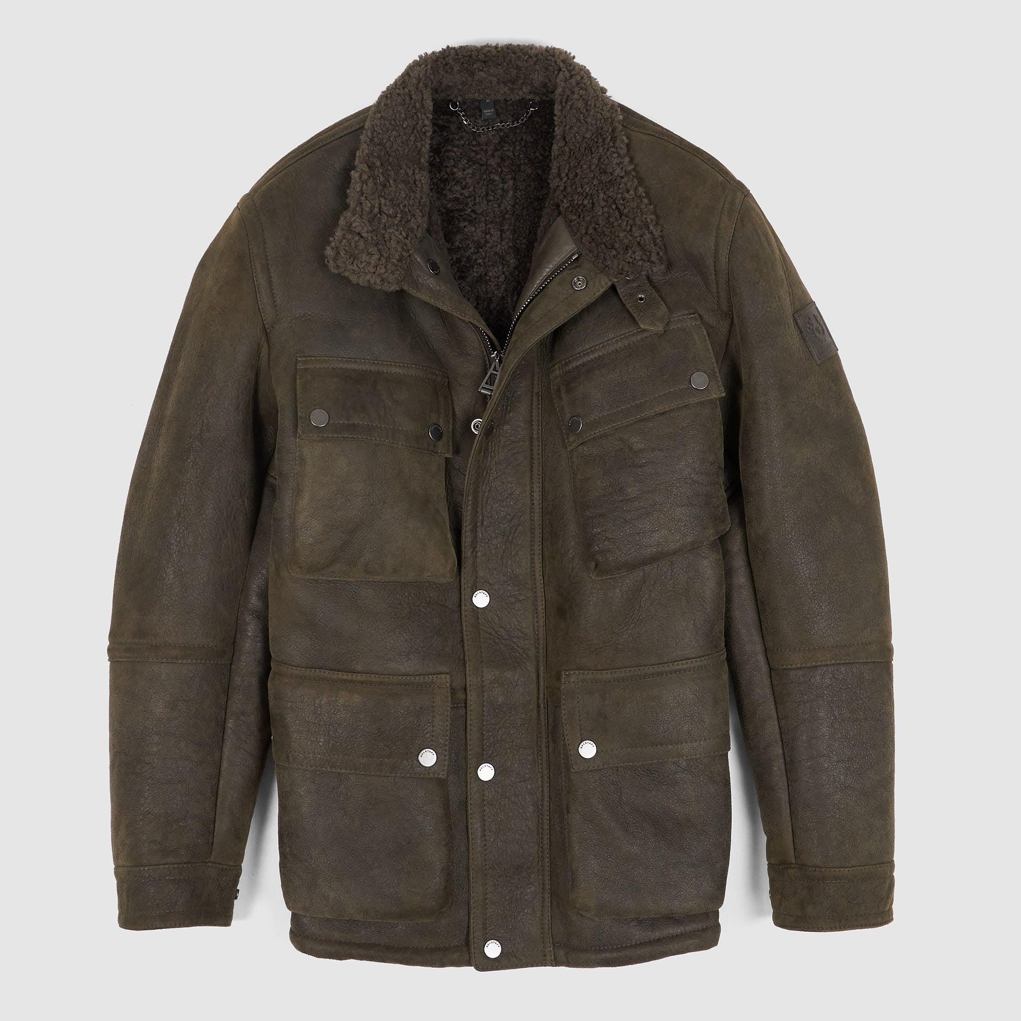 Trailmaster Tribute Shearling Leather Coat