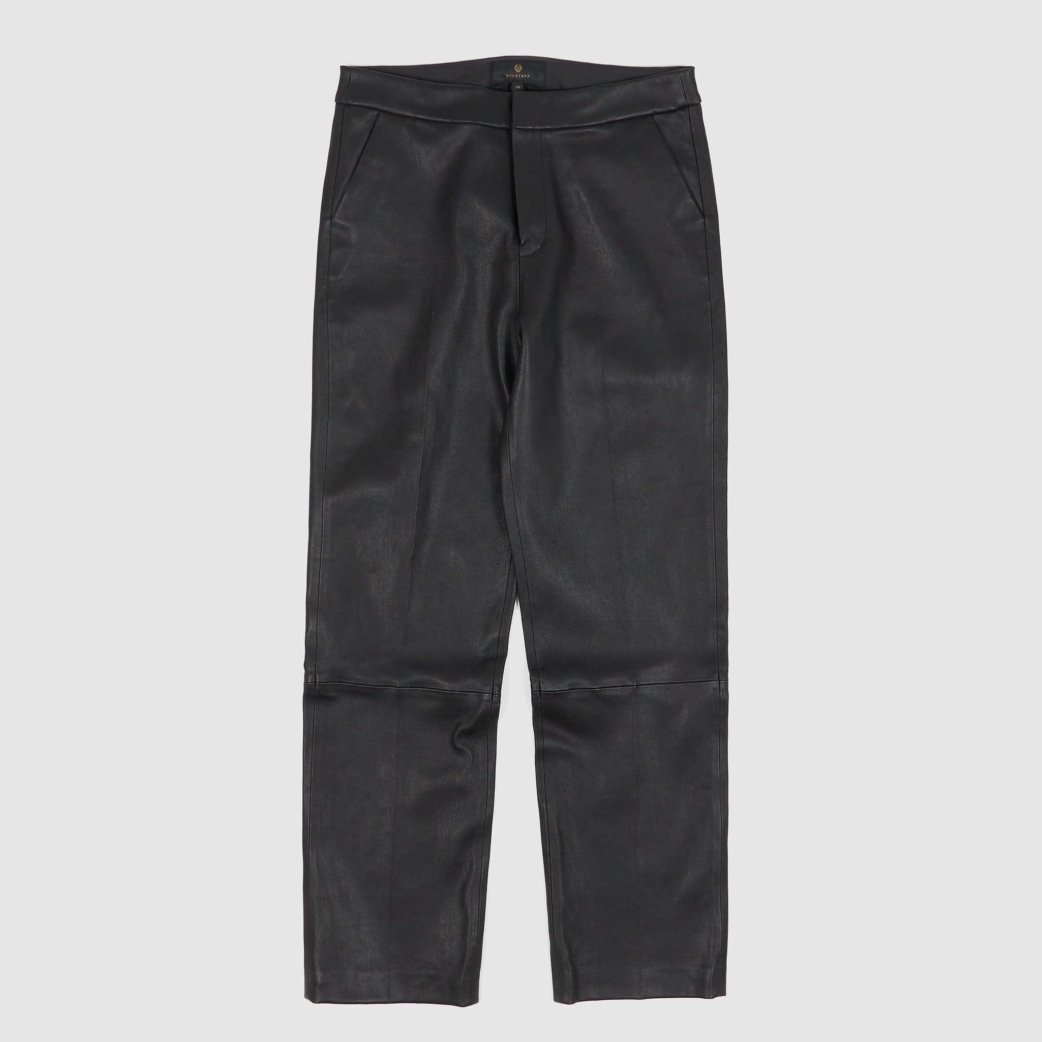 Ladies Easy Fitted Leather Pants