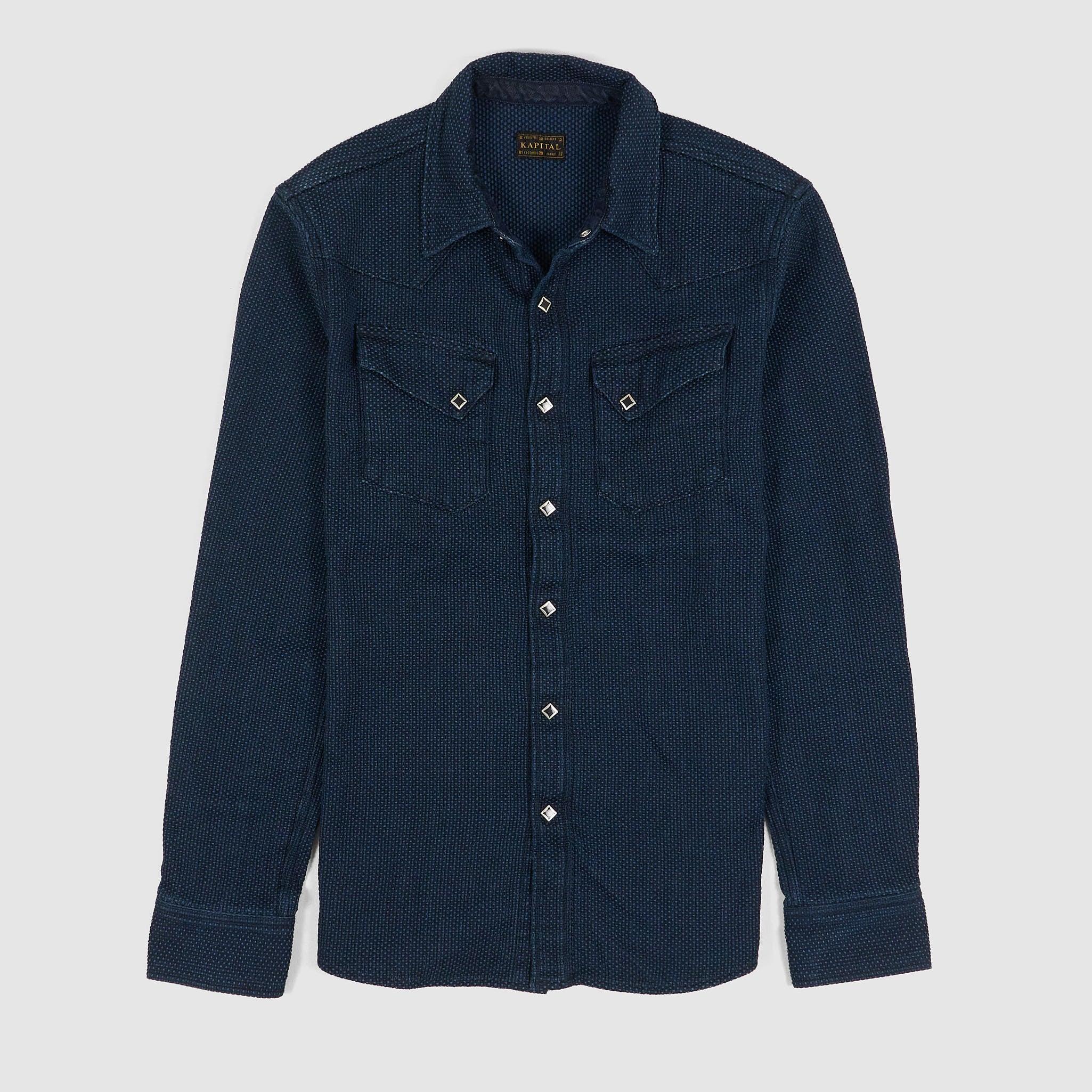 Sashiko Western Shirt