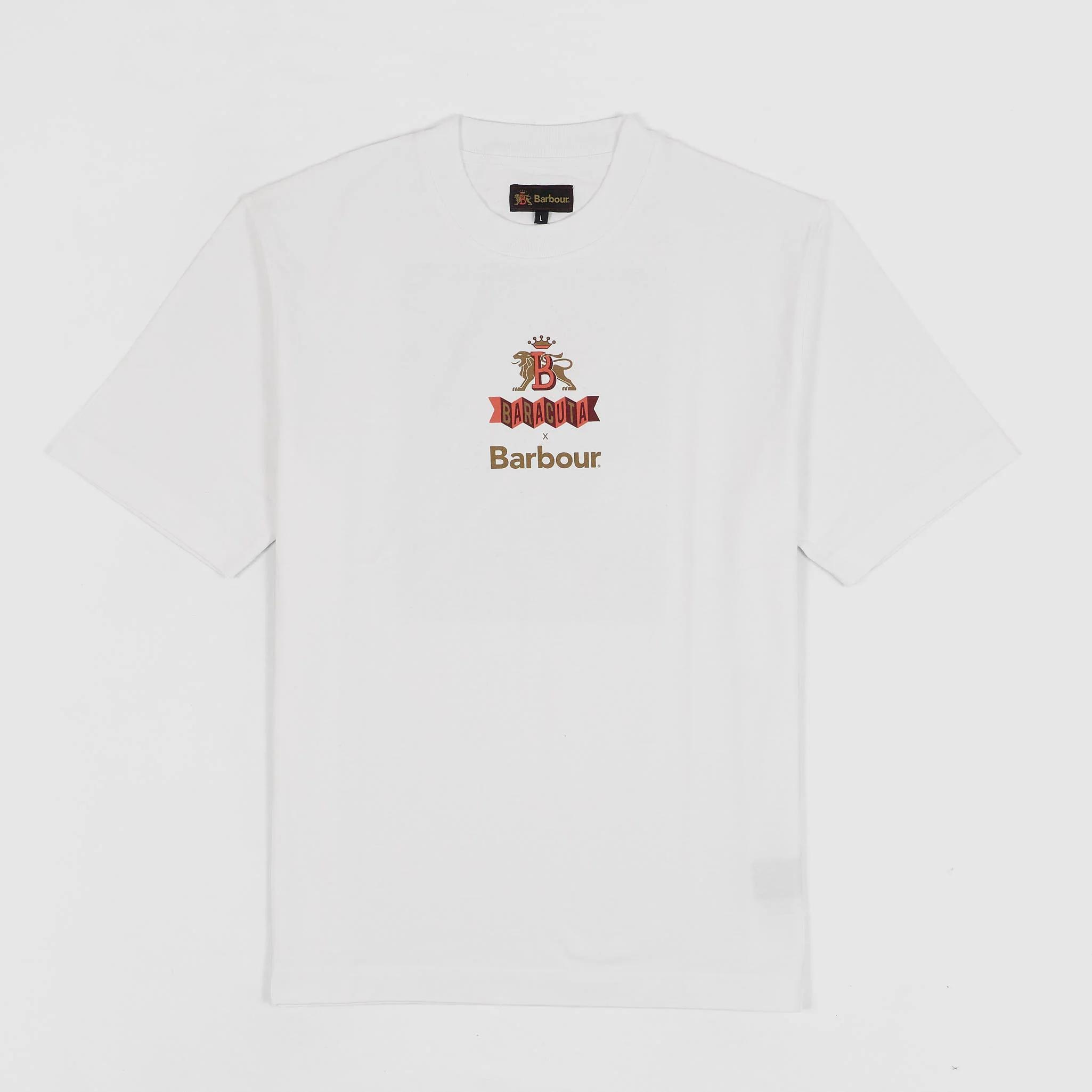 x Barbour Archive Relaxed Crew Neck Printed T-Shirt