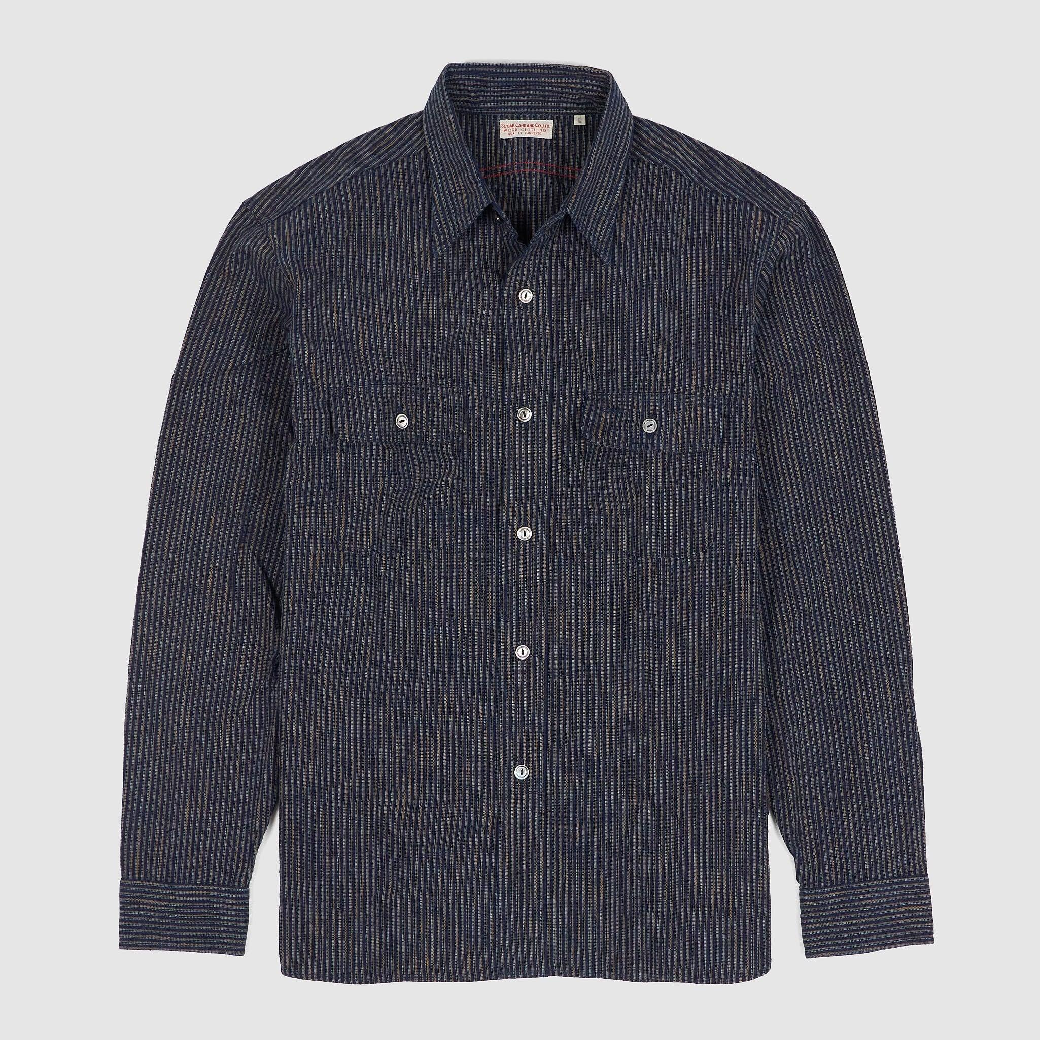 2-Pocket Striped Shirt