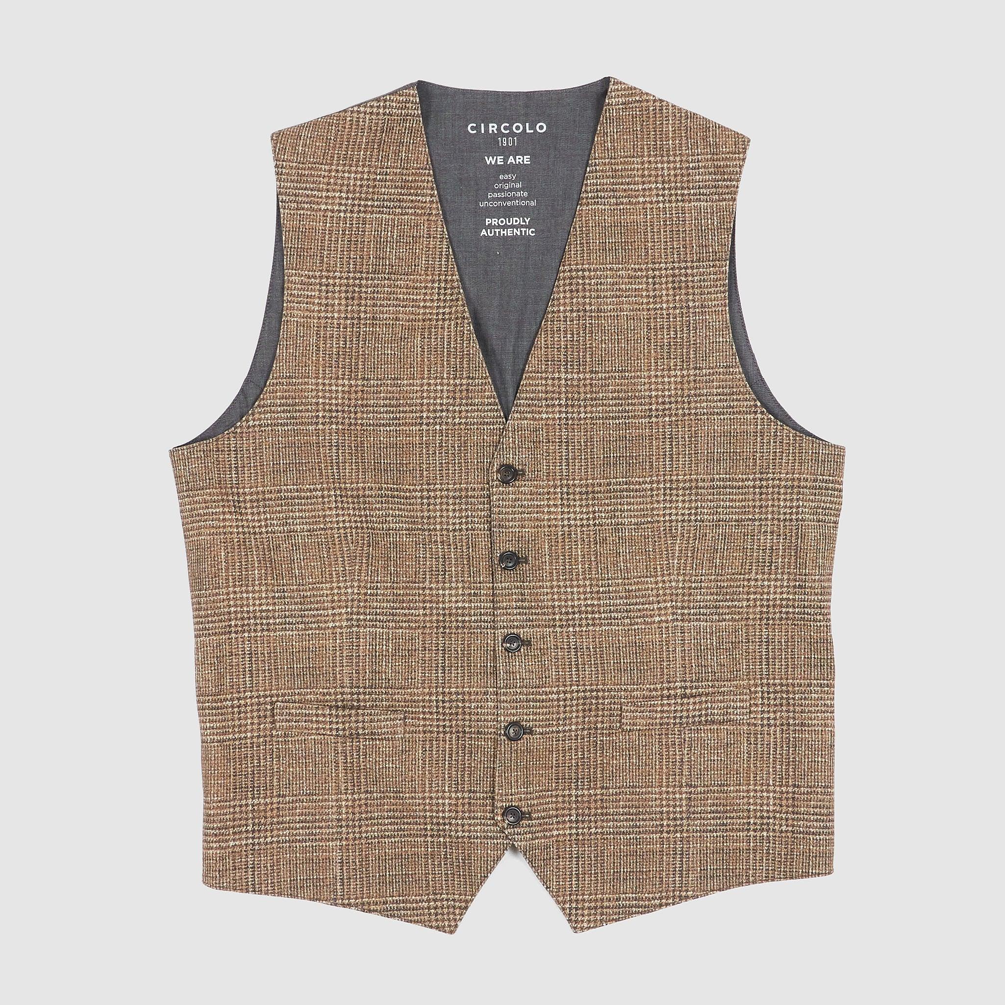 Checkered Vest