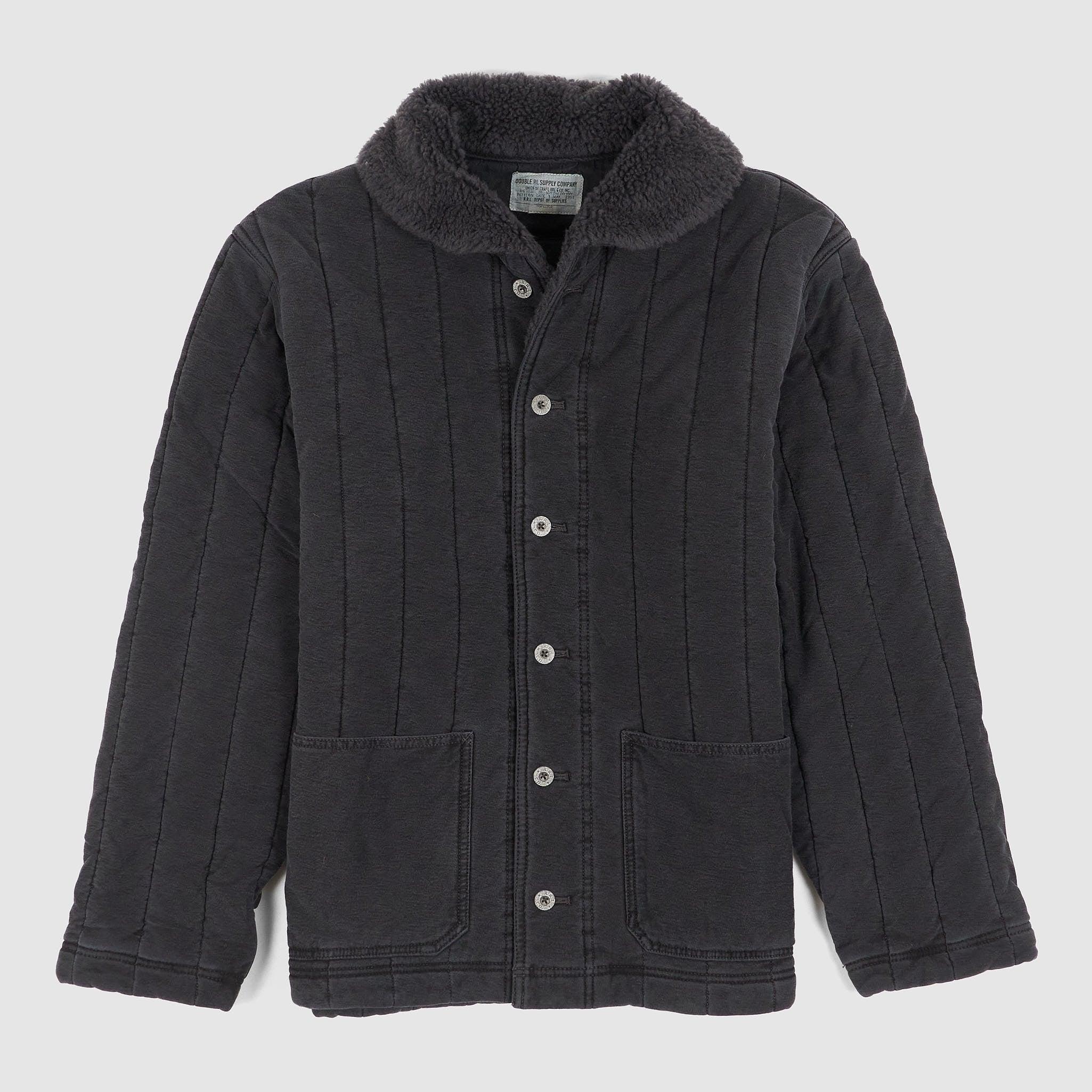 Fleece Lined Dungaree Cardigan Jacket