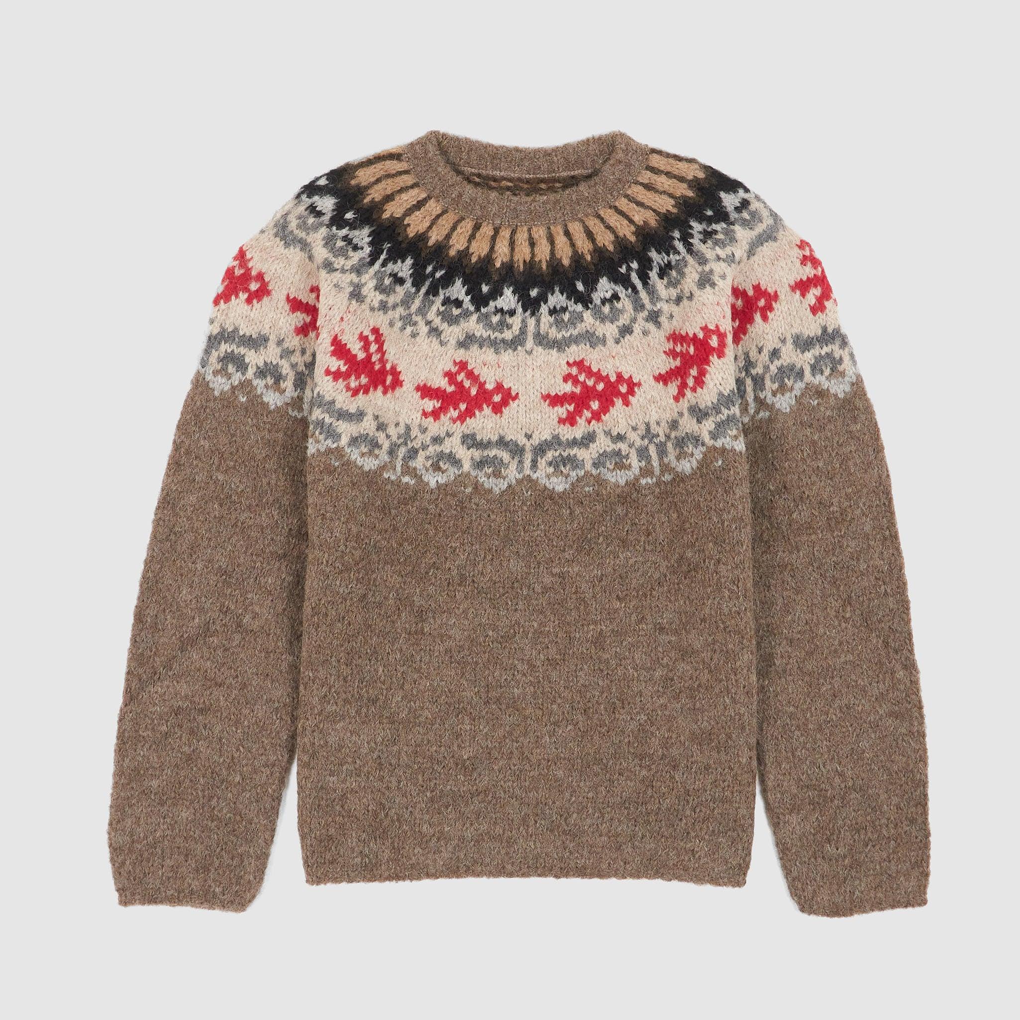 Round Neck Fairisle Jumper