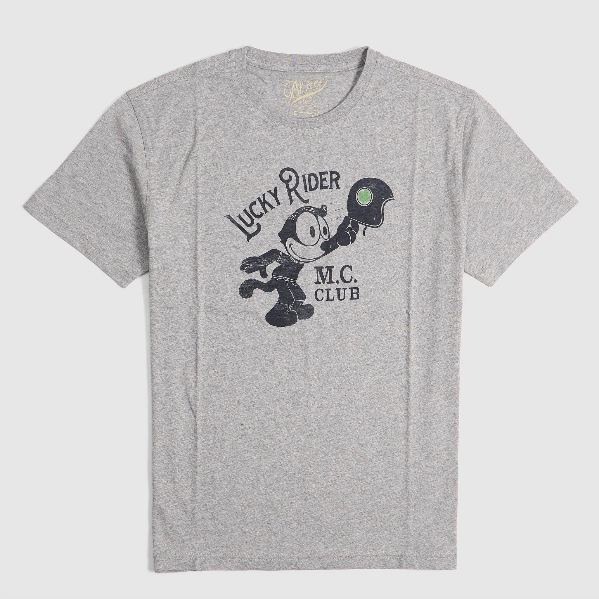 Short Sleeve Crew Neck Lucky Rider T-Shirt