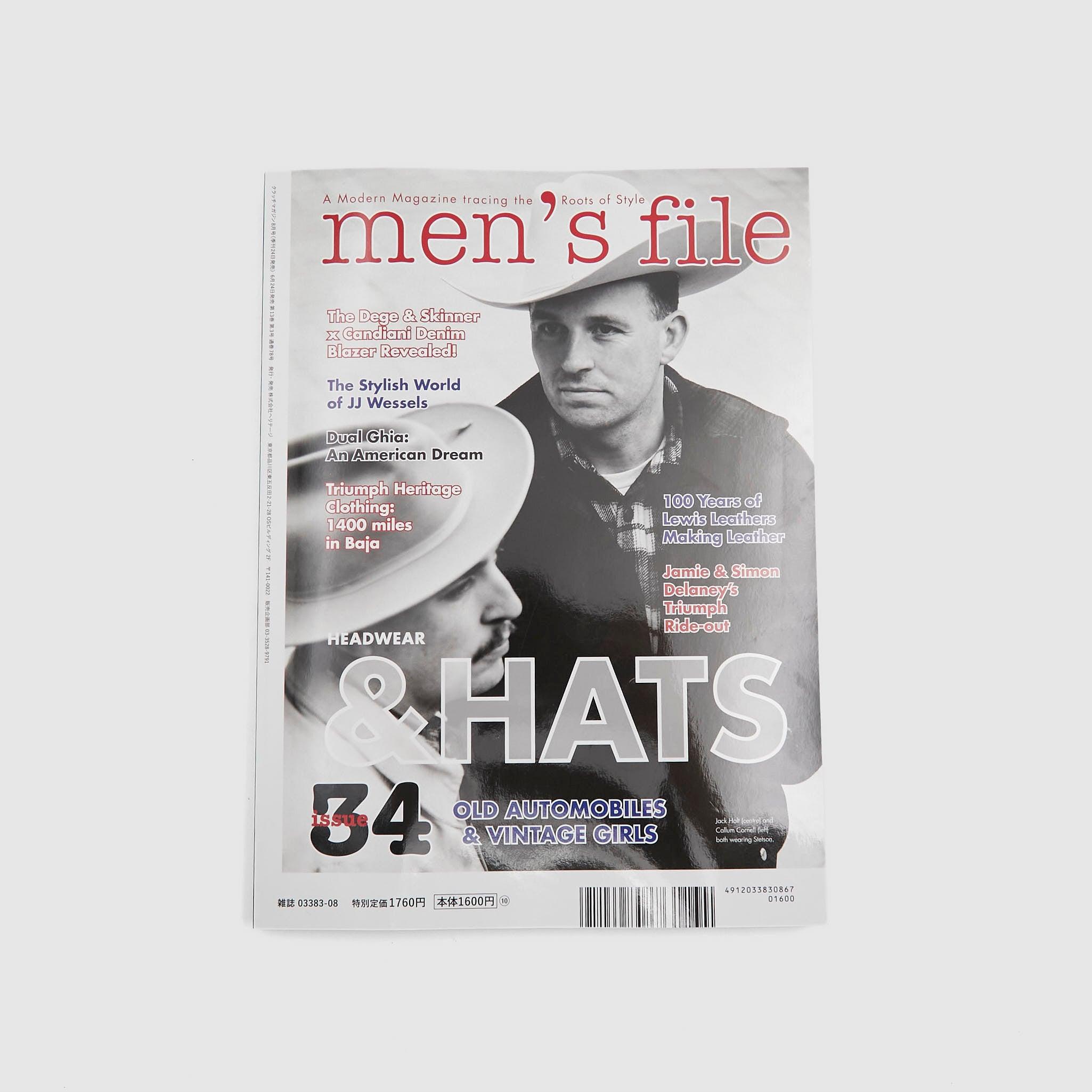 Men's File Magazine Vol. 34 plus Clutch Magazine Vol. 104
