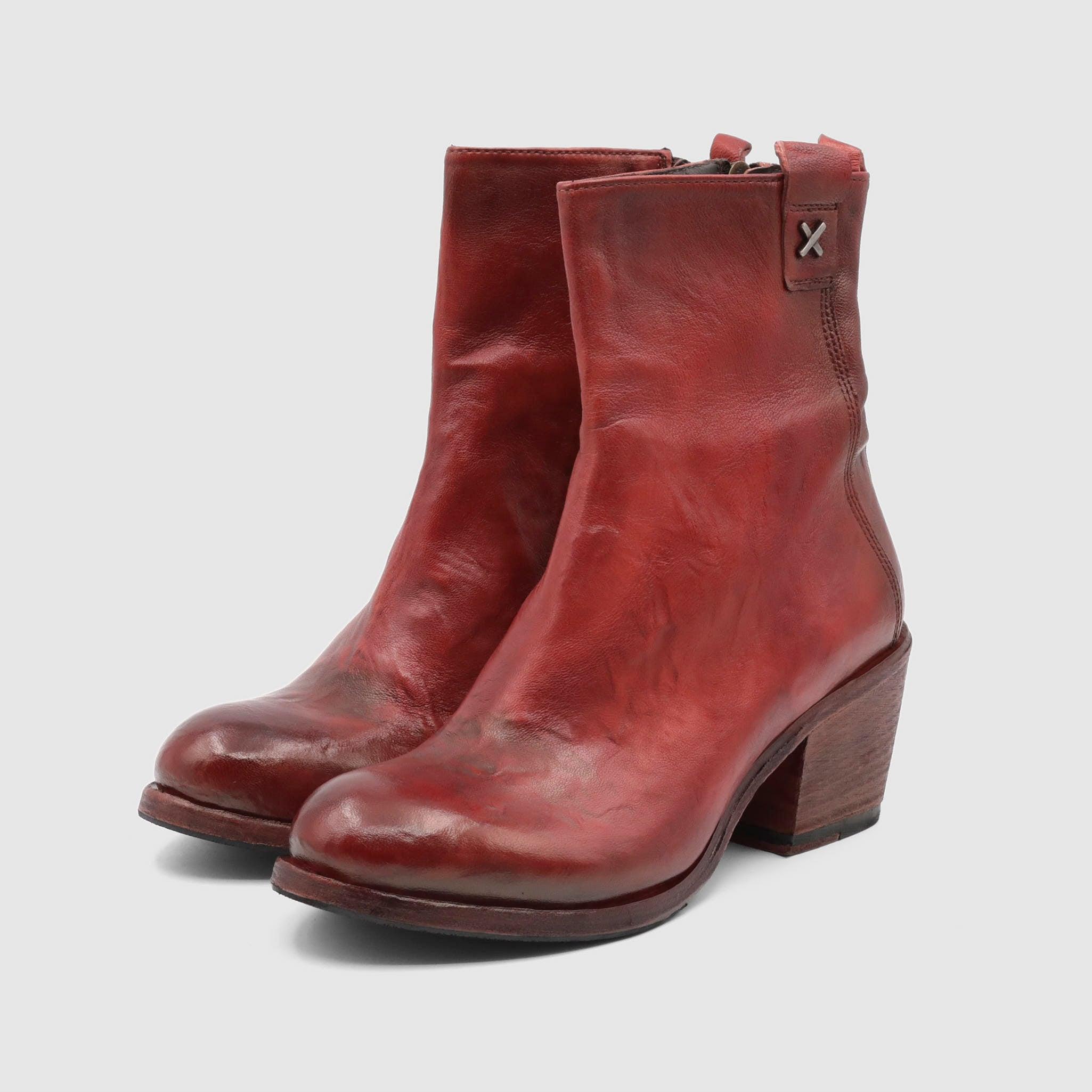 Ladies Ankle Zip Boots