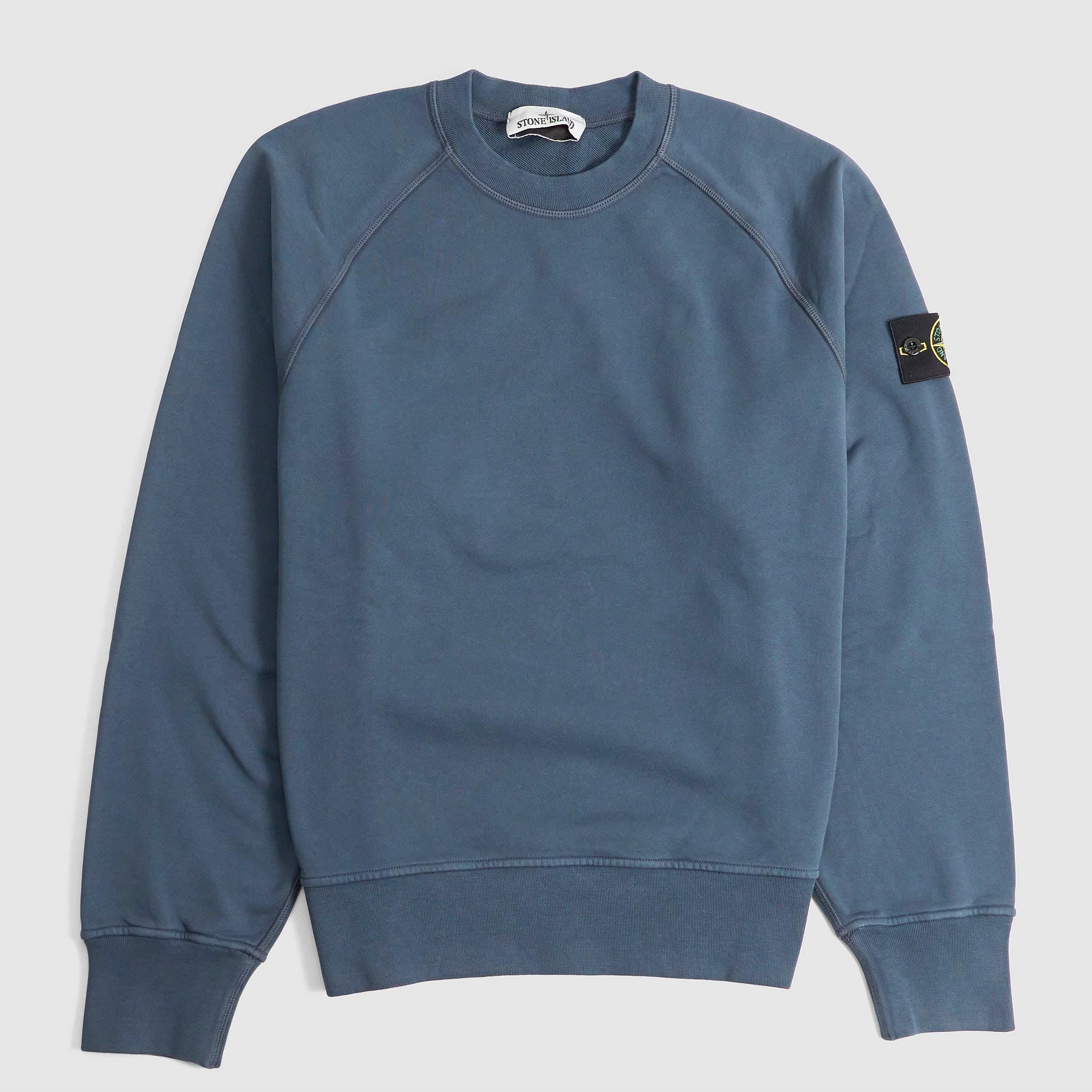 Classic Crew Neck Organic Cotton Raglan Sweatshirt