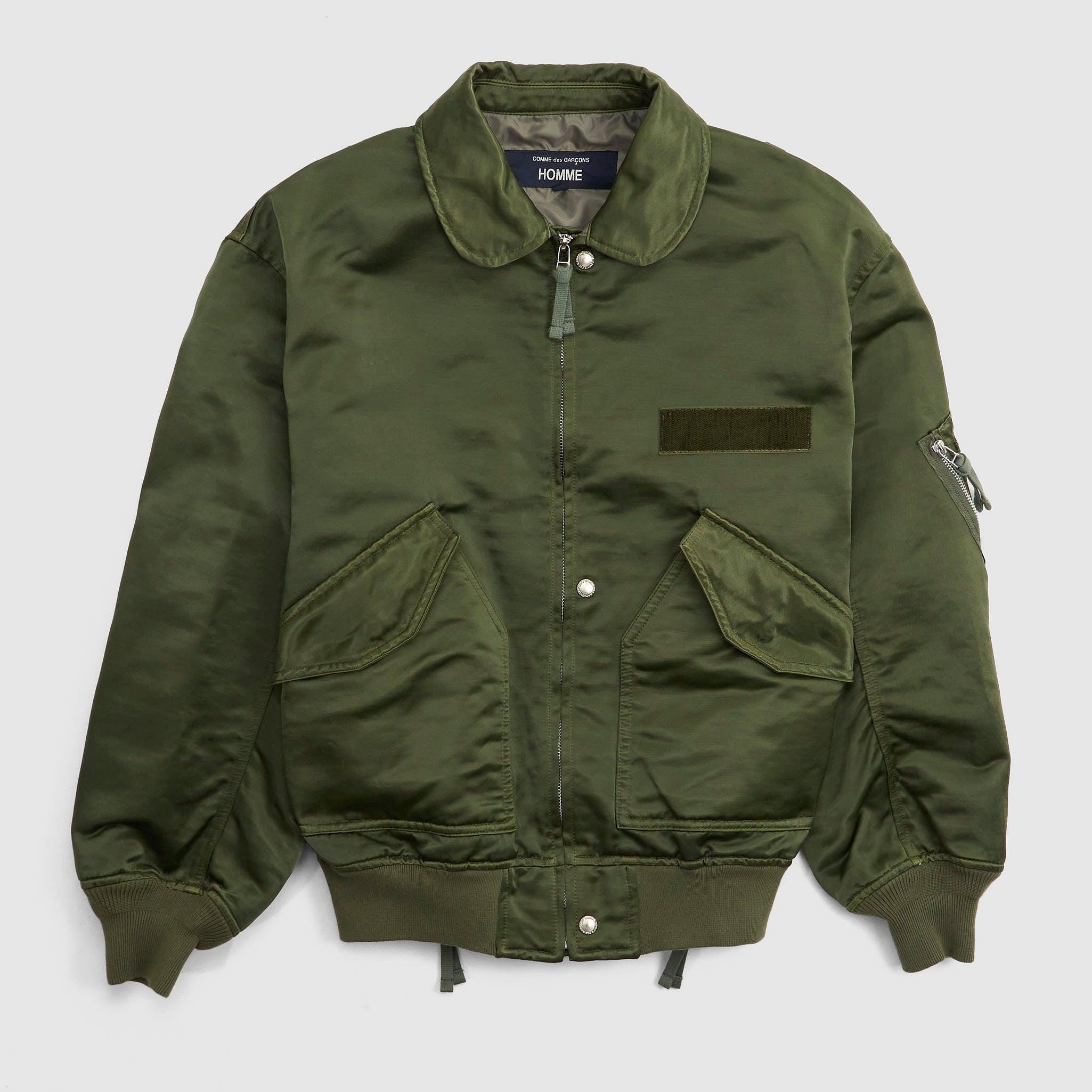 Comme des Garçons Homme Bomber Jacket Heavy Satin