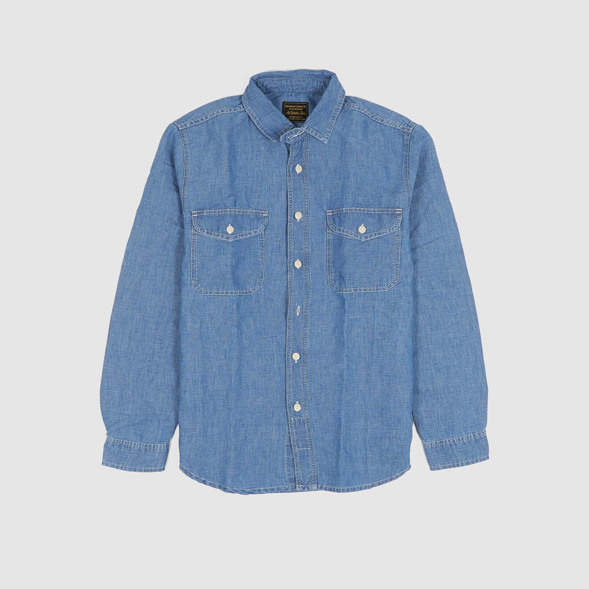 Hemp Chambray Work Shirt