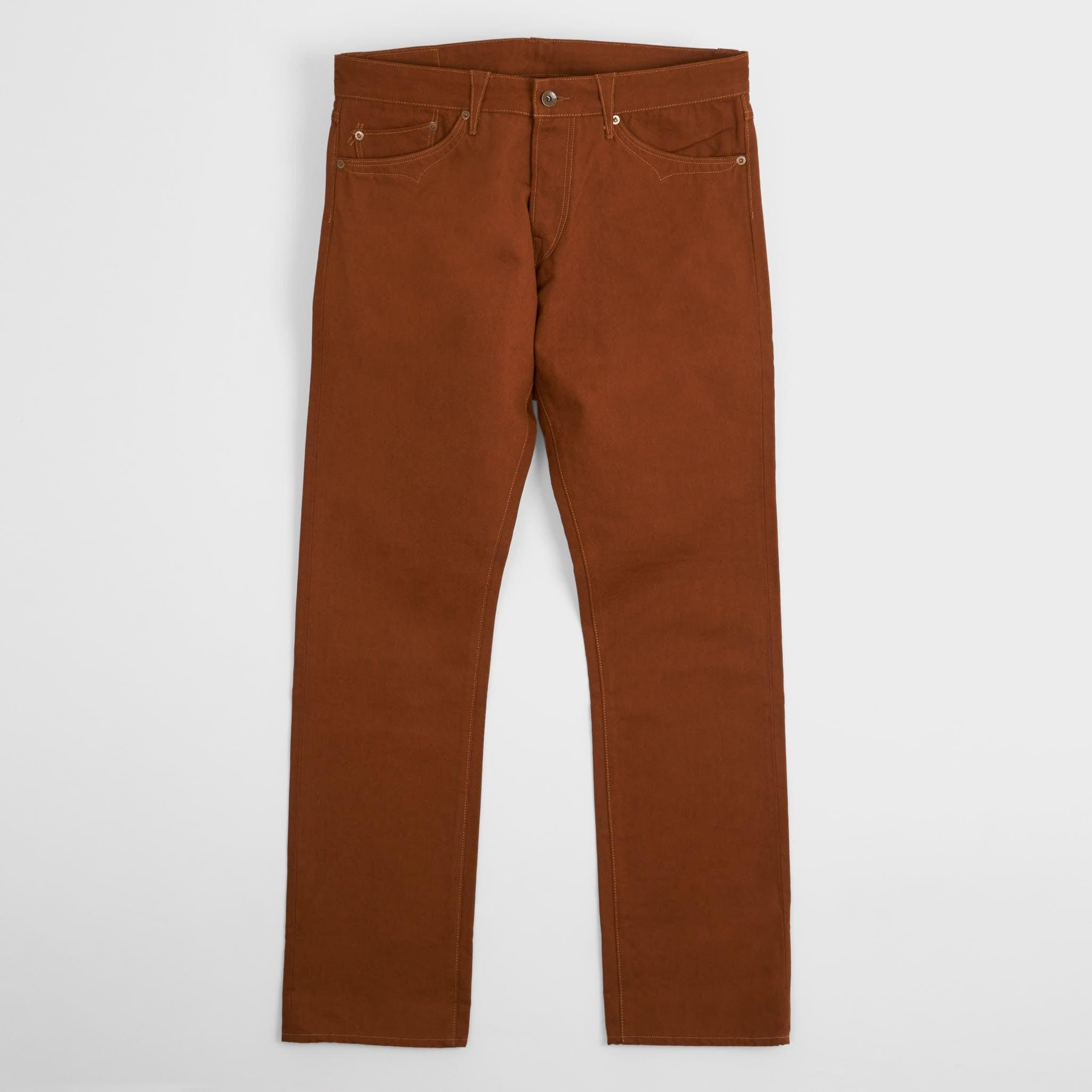 CO. Canvas Brown Duck Western Jeans