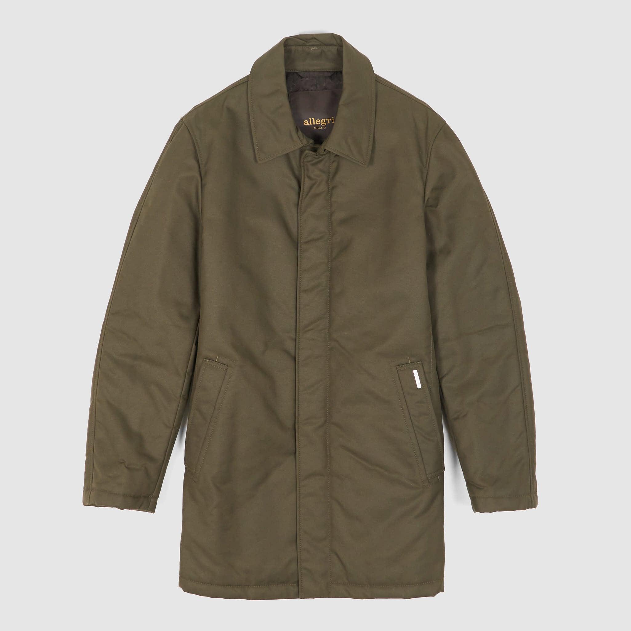 Padded Tecno Canvas Coat