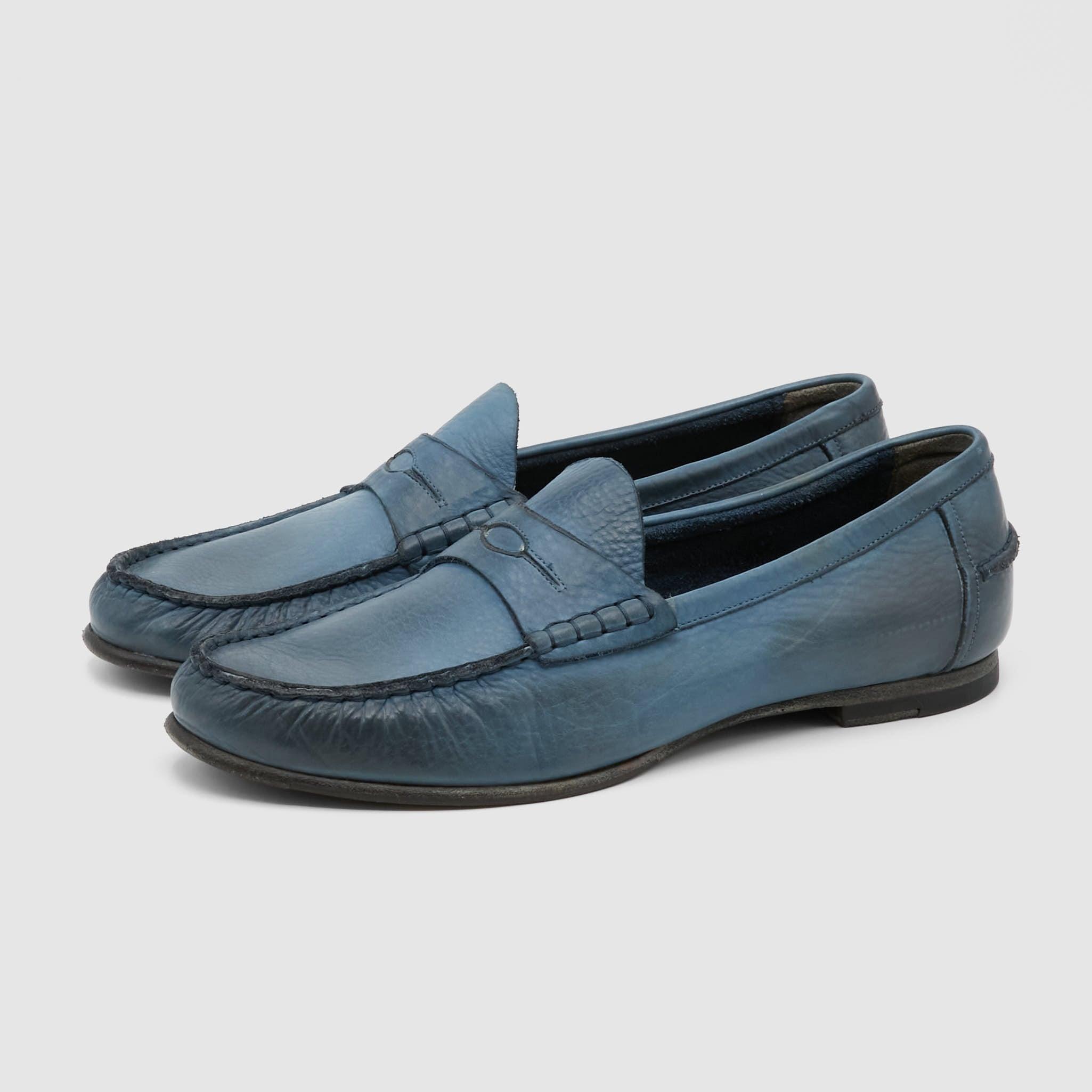 Krast Washed Moccassins