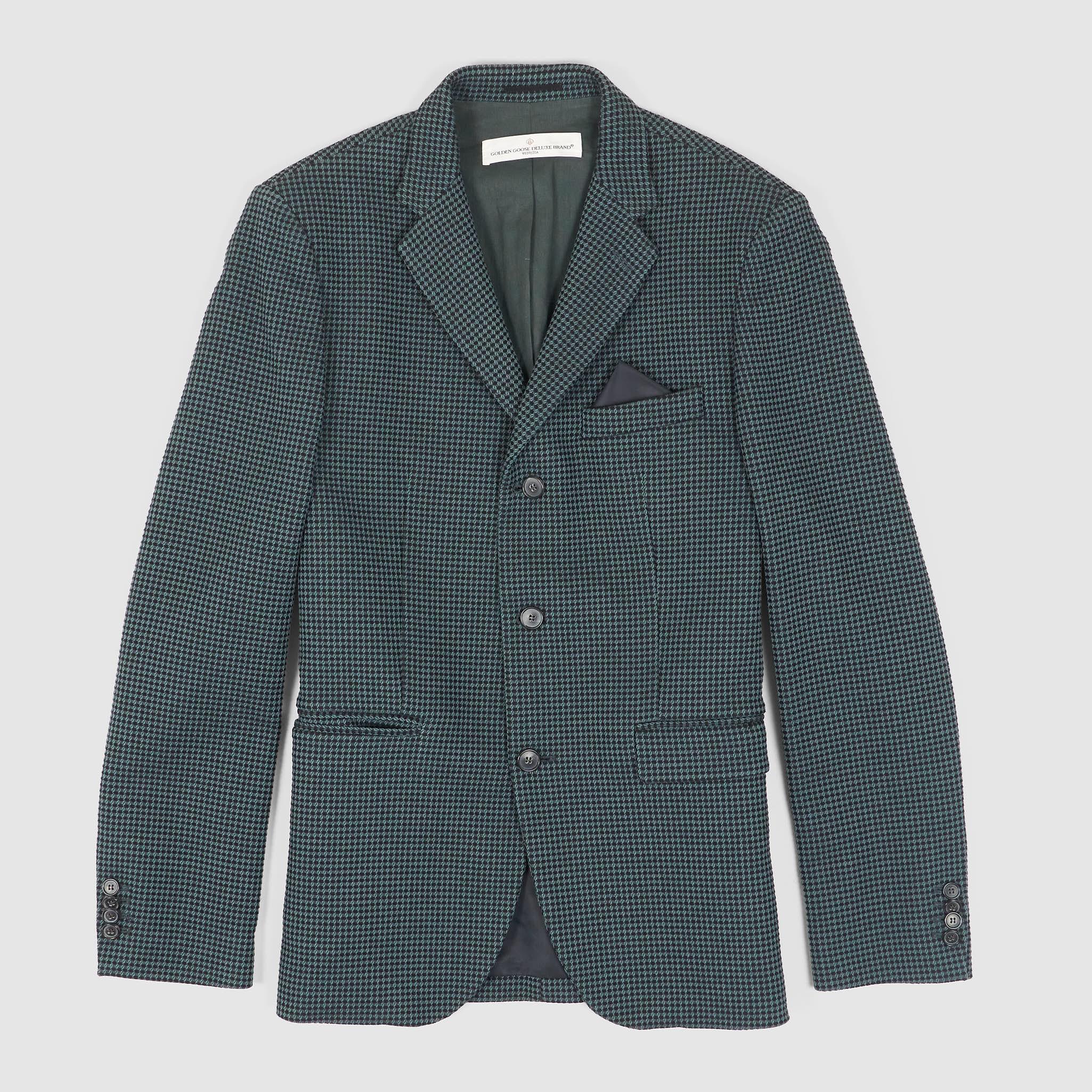 Structured Houndstooth  Blazer