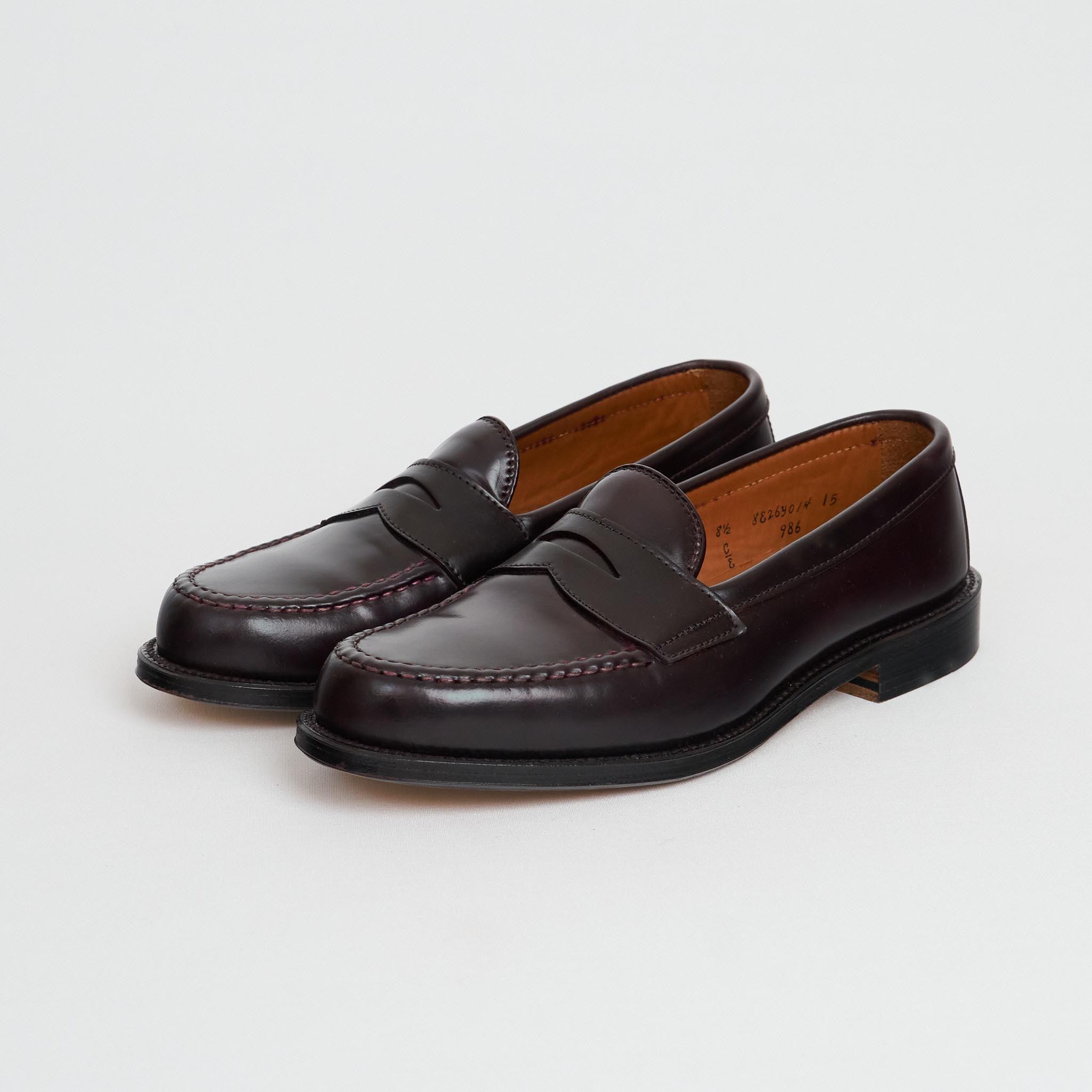 Alden Penny Loafer Shell Cordovan 986