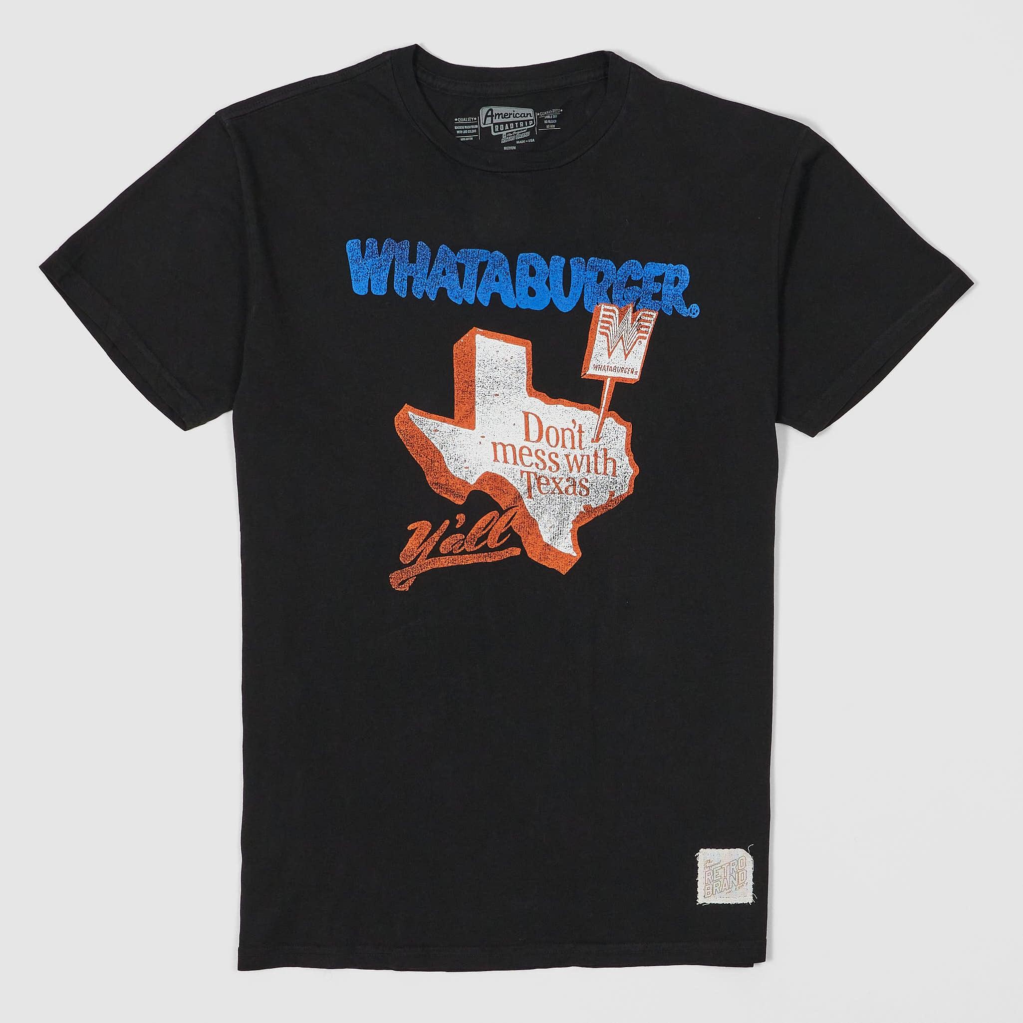 Vintage «Don't mess with Texas» Short Sleeve Crew Neck T-Shirt