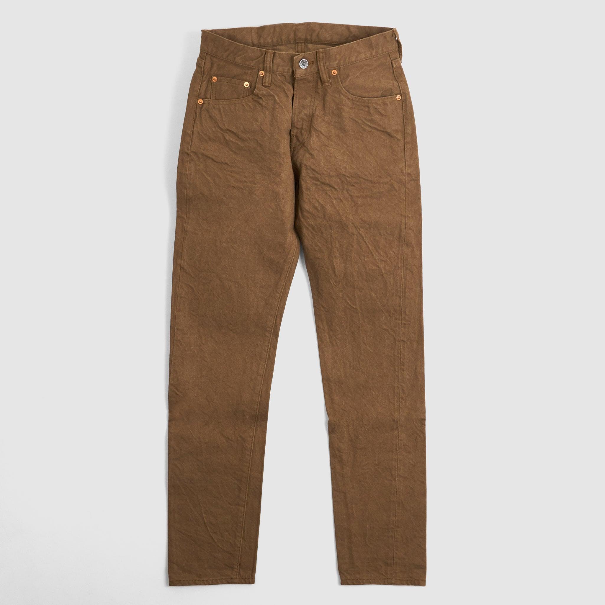 Sulfide Dyed Heavy 5-Pocket Jeans