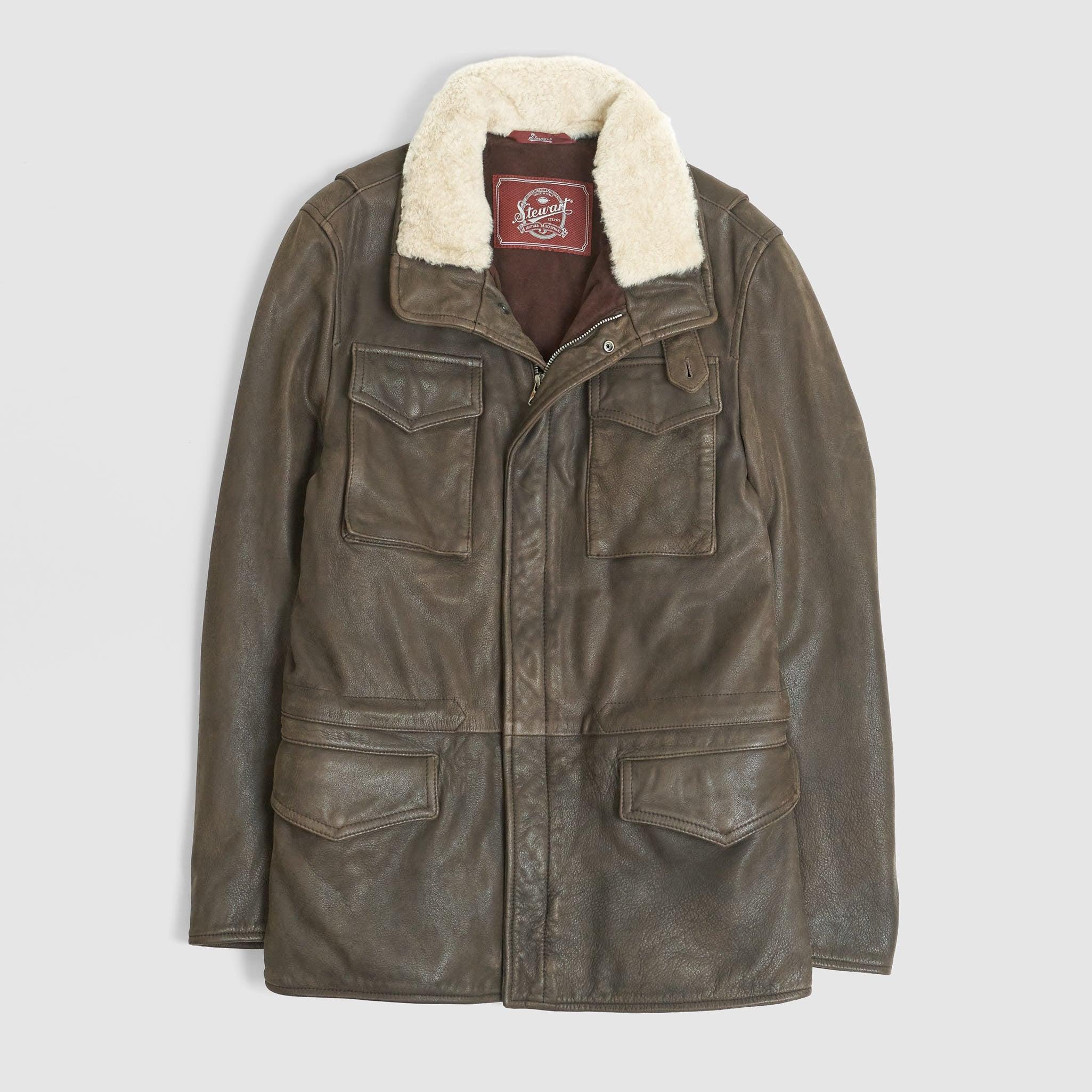 Leather M-65 Field Jacket