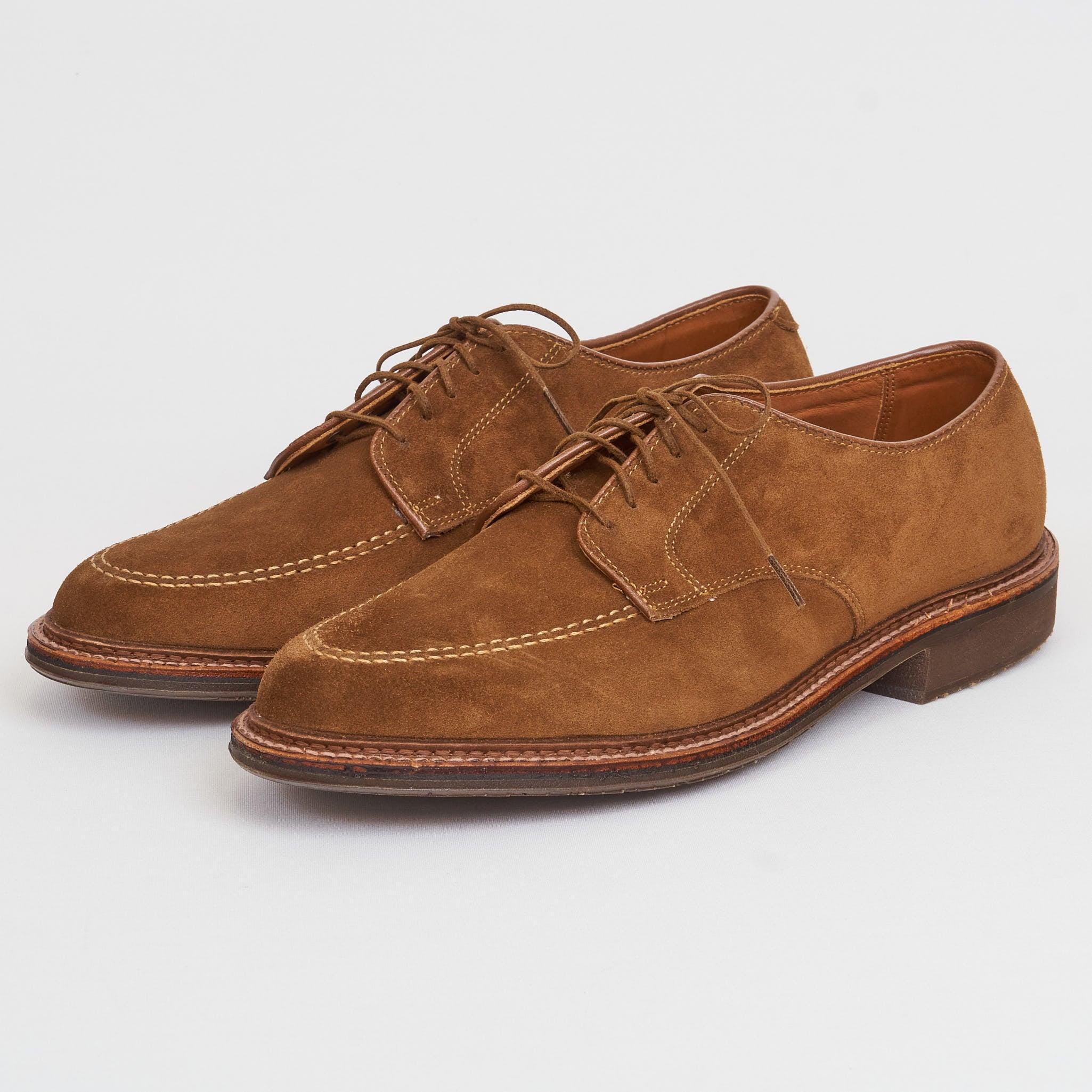Alden Moc-Toe Blucher Roughout