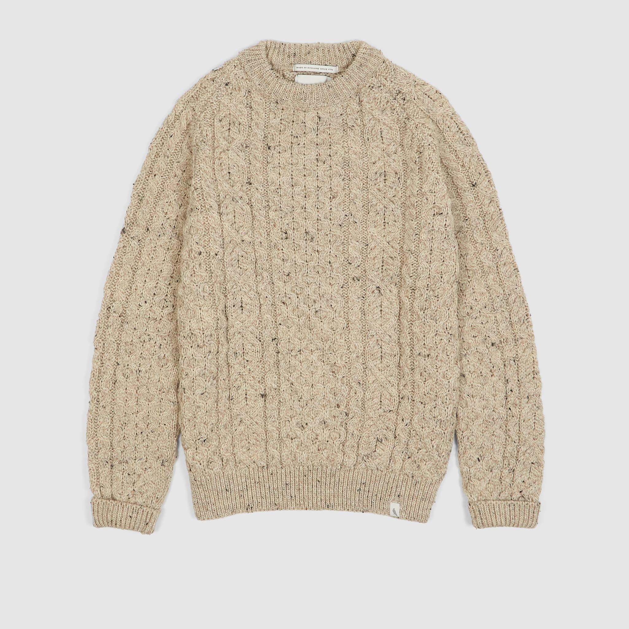 Cable Knit Wool Pullover