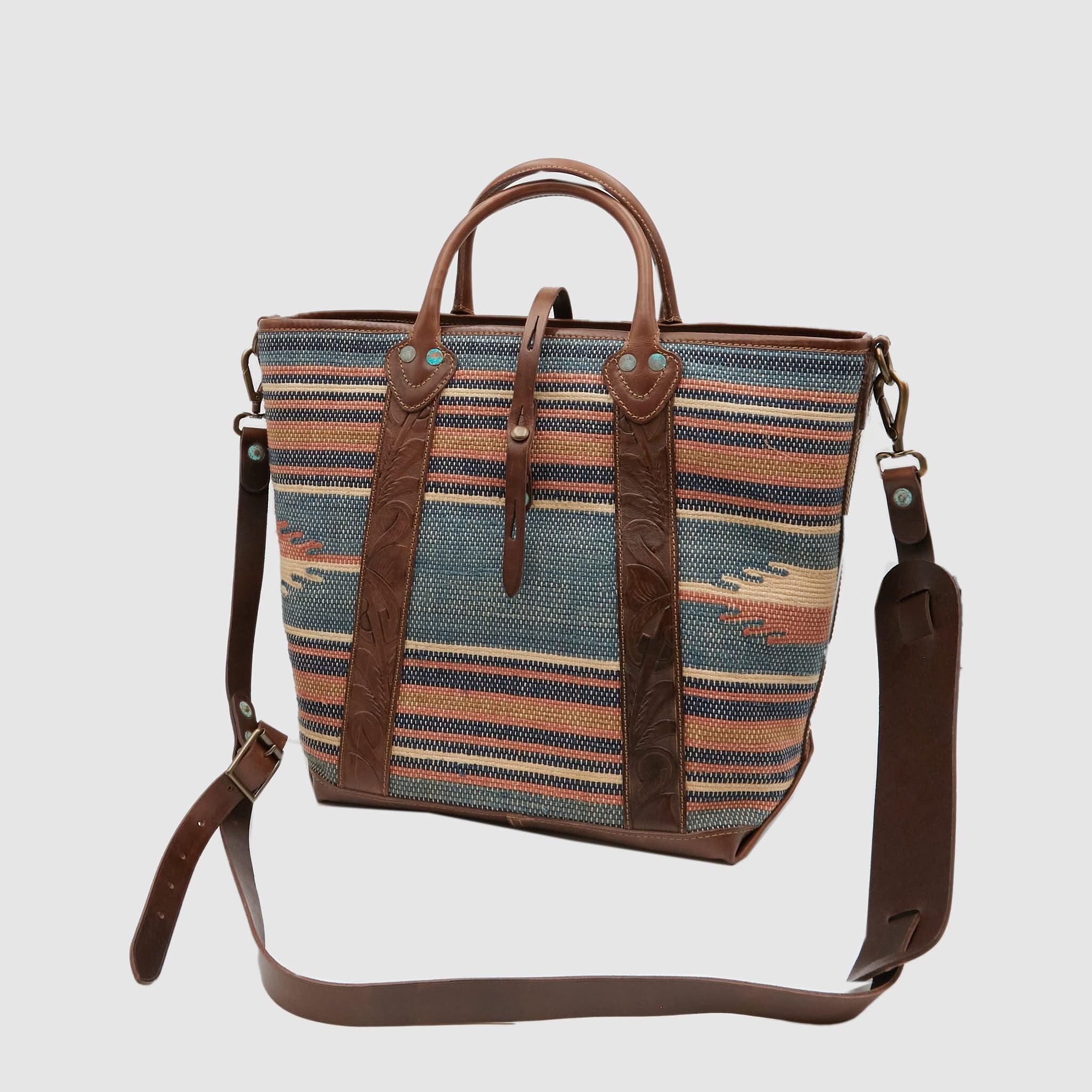 Woven Southwestern Tote Bag