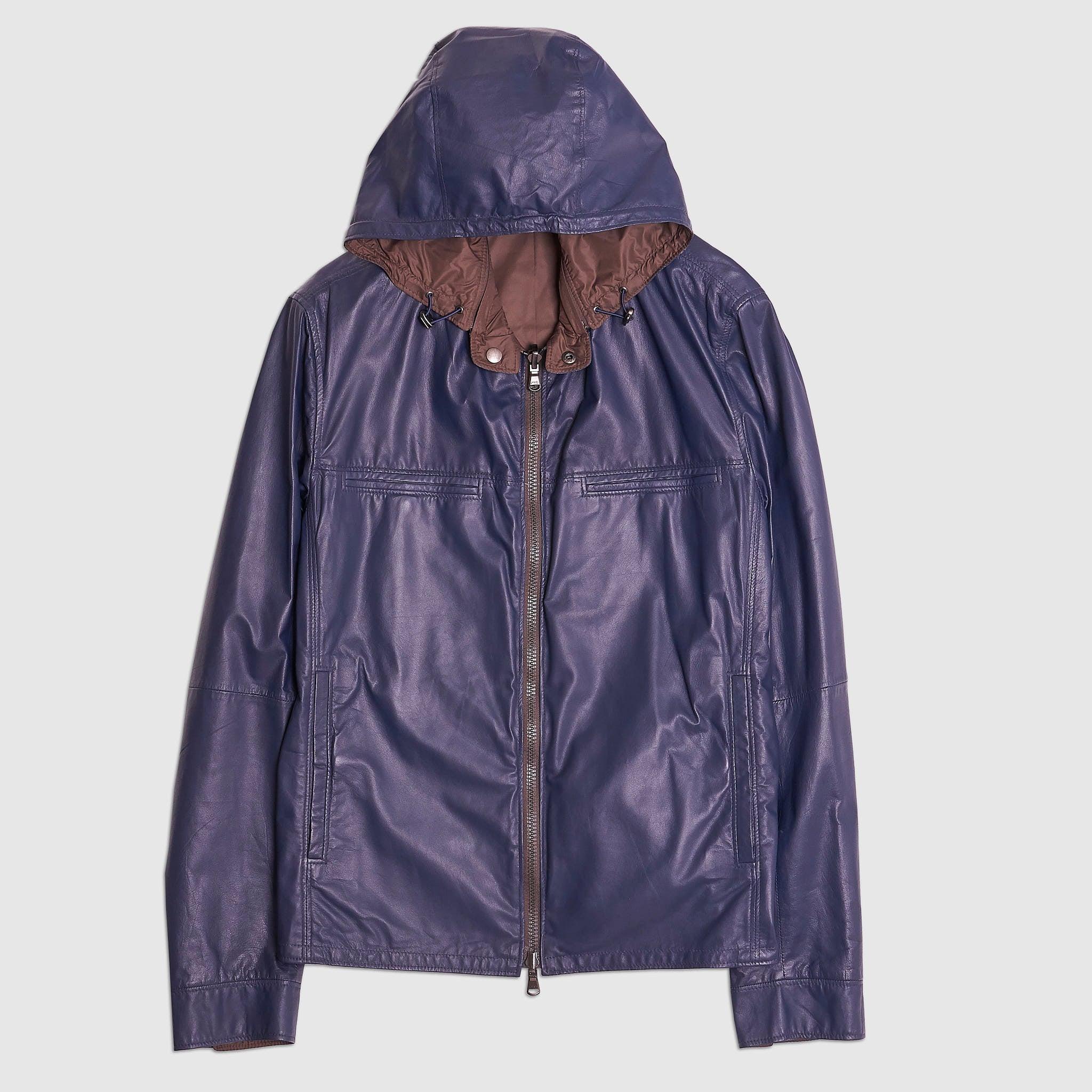 Reversible Lightweight Leather Jacket